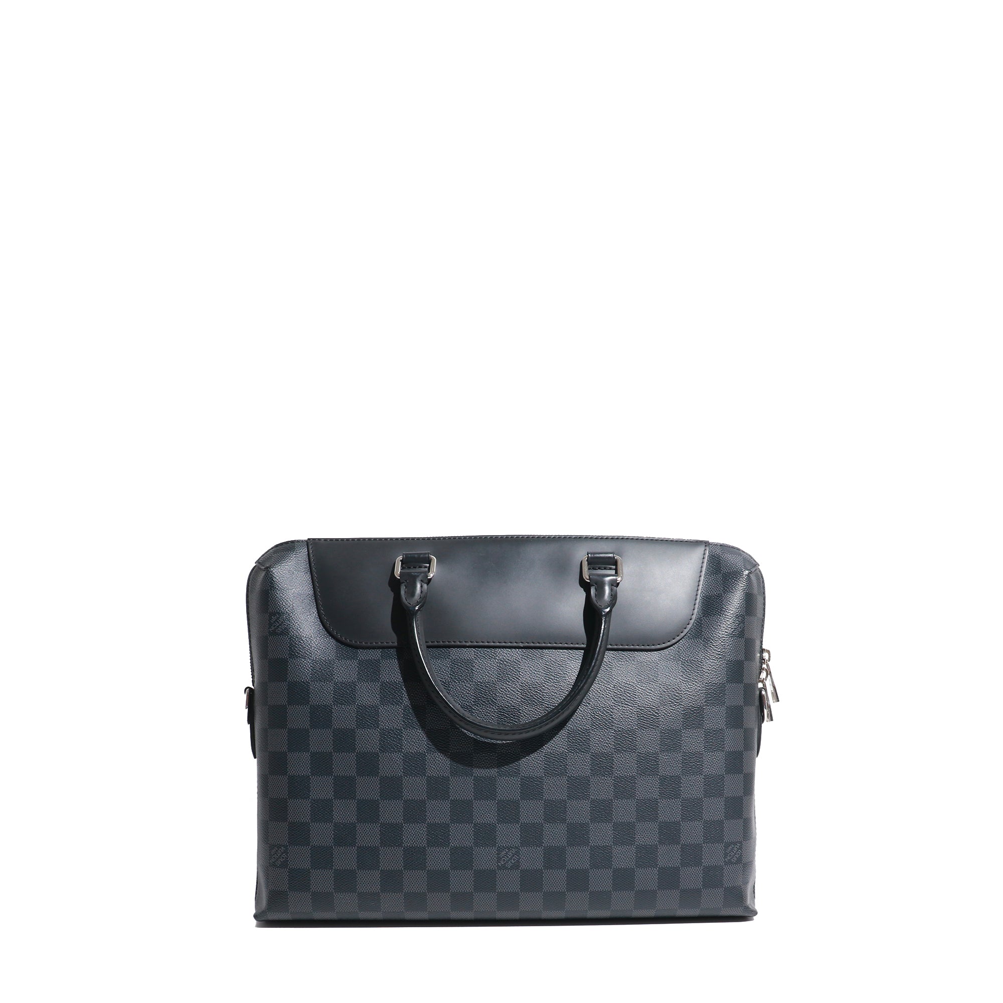 LOUIS VUITTON - Porte documents Jour en toile damier graphite