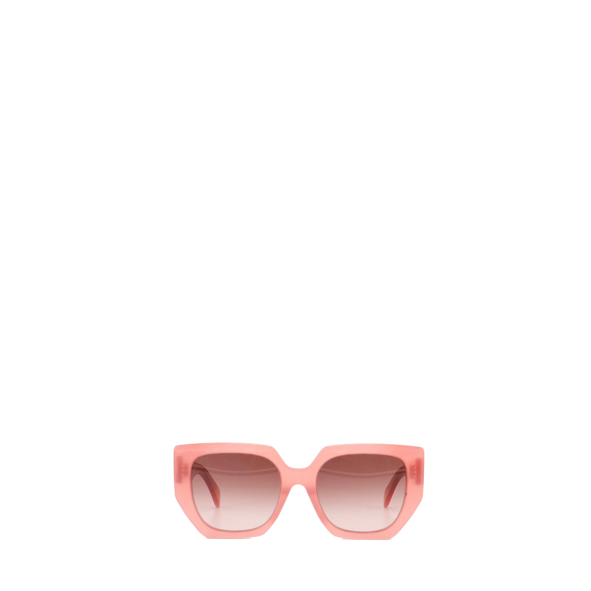 CELINE - Celine Triomphe sunglasses in pale pink plastic