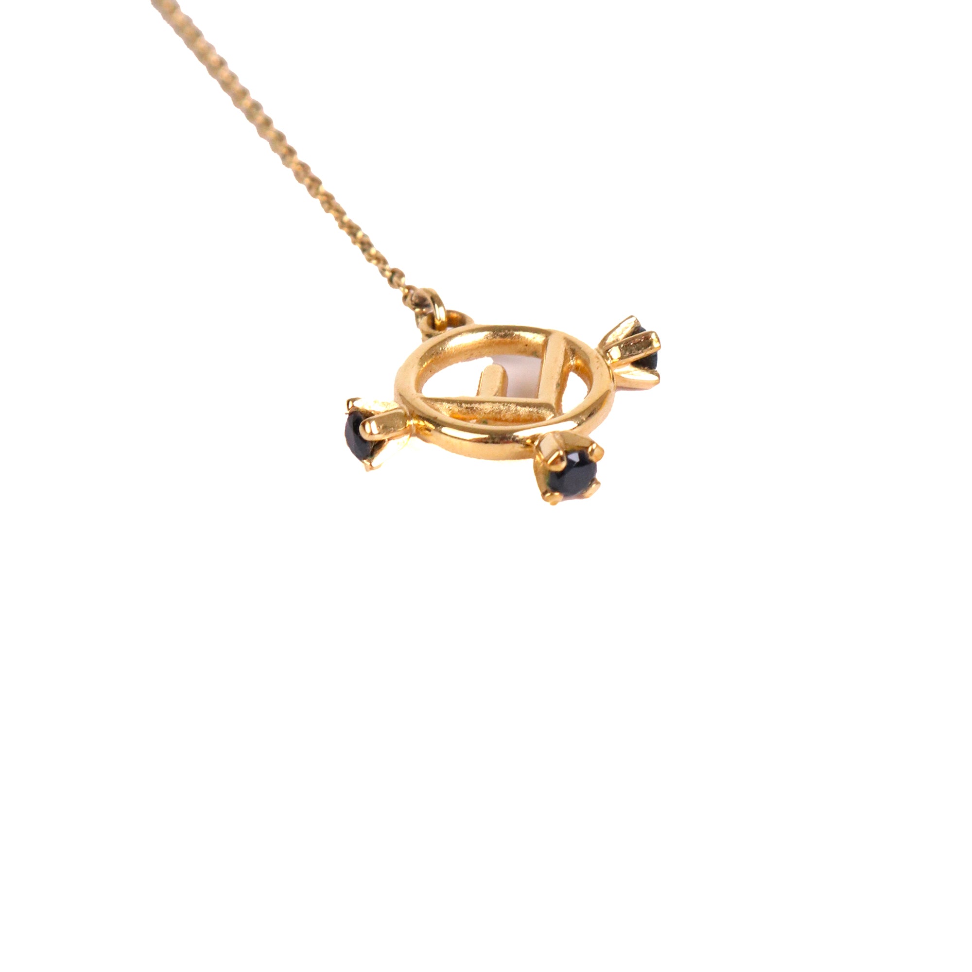 DIOR - J'Adior Dior earrings with gold charms