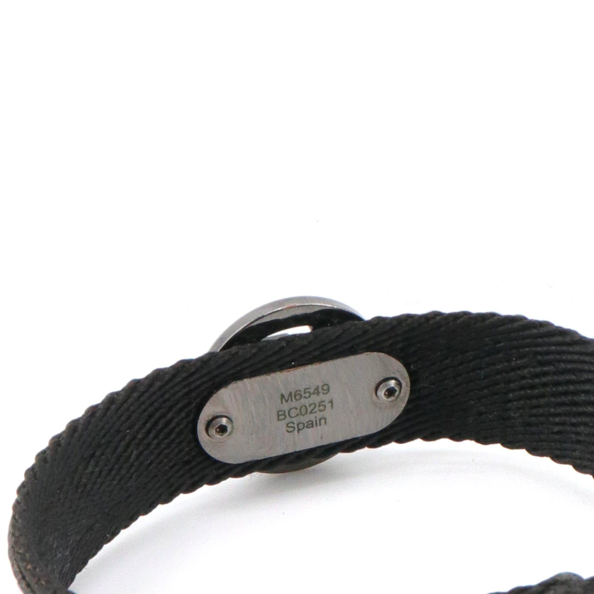 LOUIS VUITTON - Bracelet LV Circle Louis Vuitton en toile monogrammée éclipse