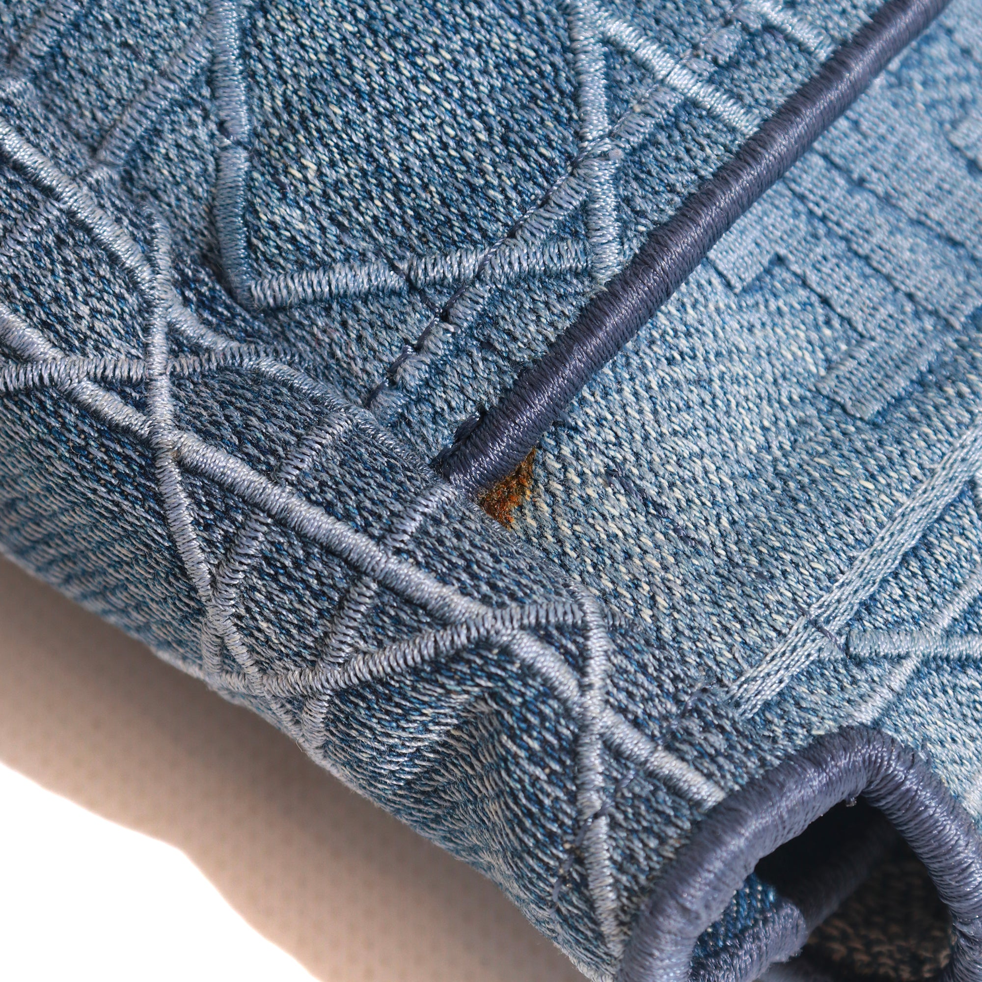 DIOR - Sac à bandoulière Caro small en denim