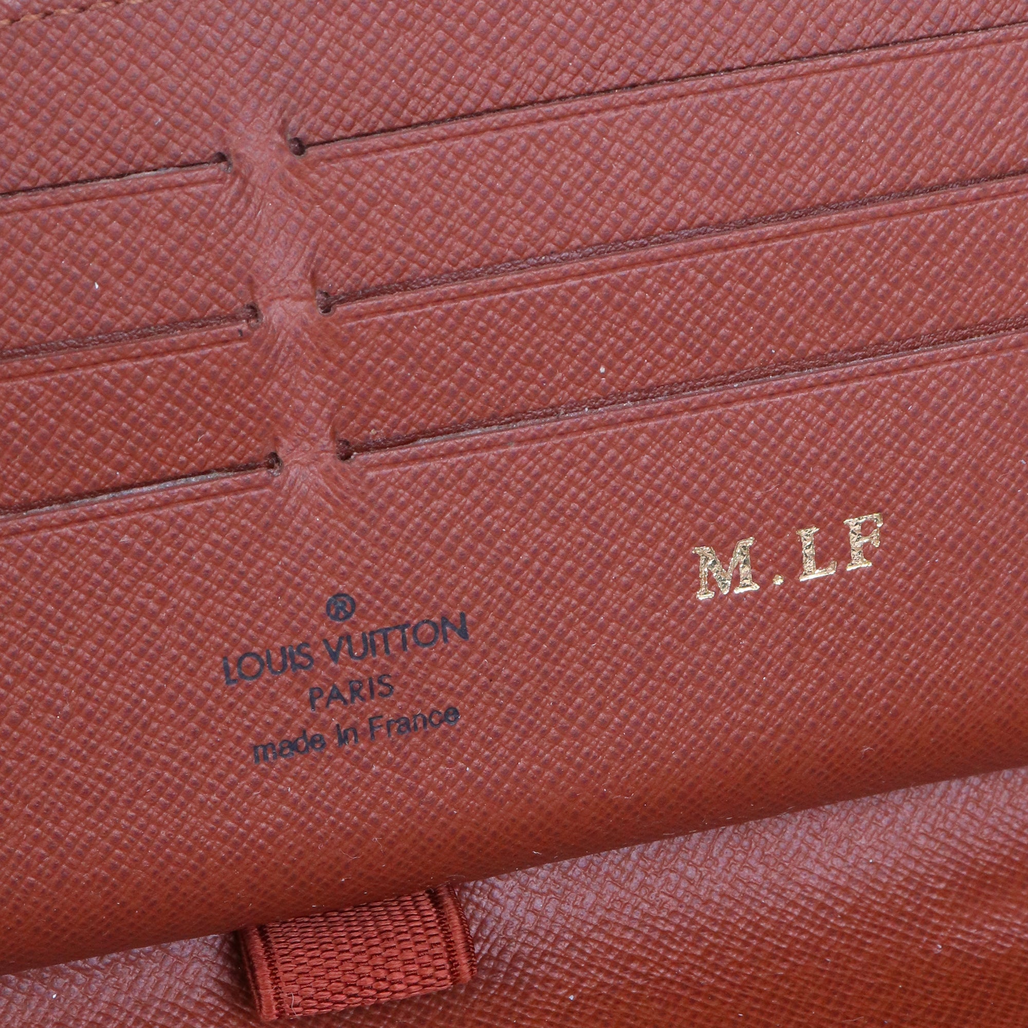LOUIS VUITTON - Portefeuille Zippy Organizer Louis Vuitton en toile monogrammée