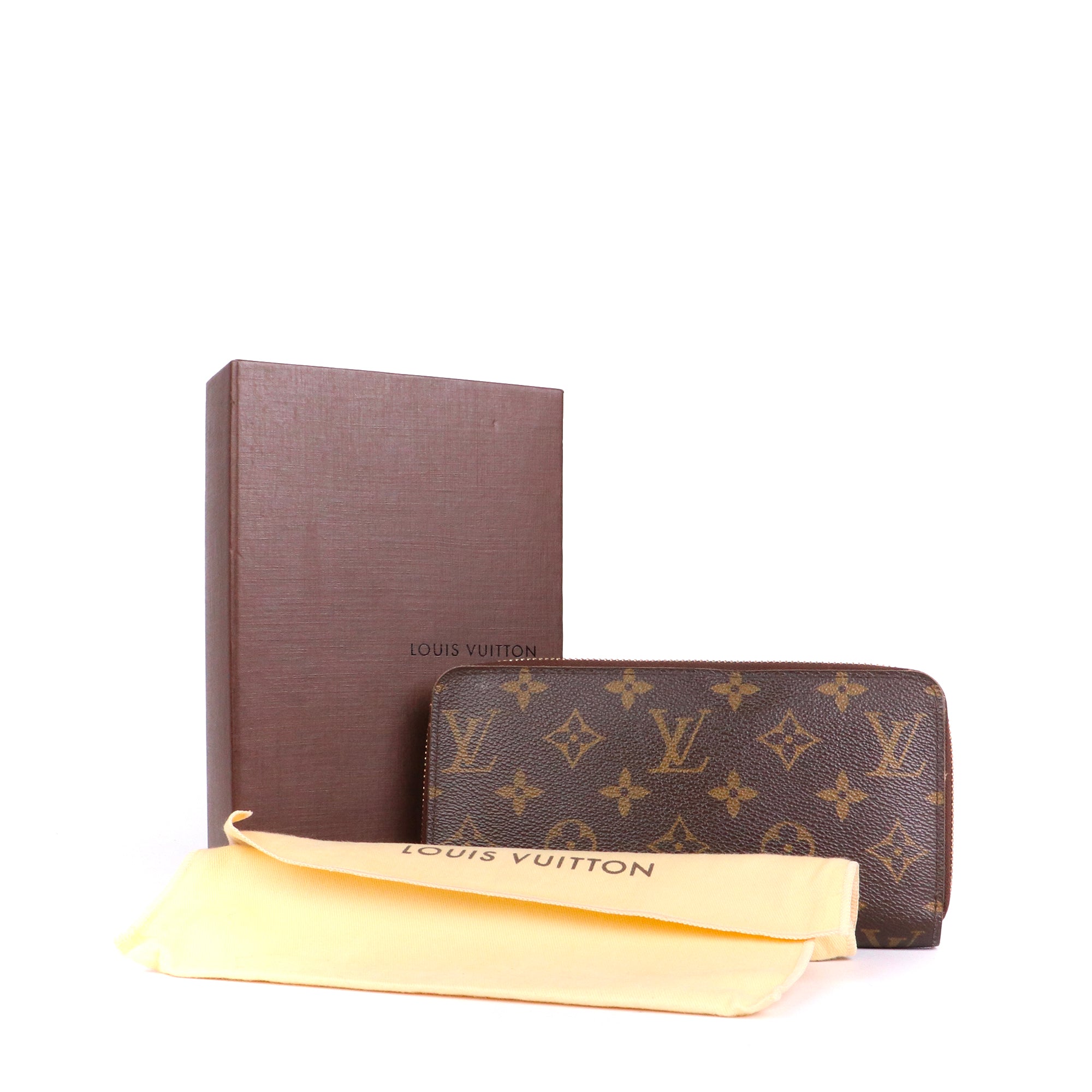 LOUIS VUITTON - Portefeuille Zippy Louis Vuitton en toile monogrammée