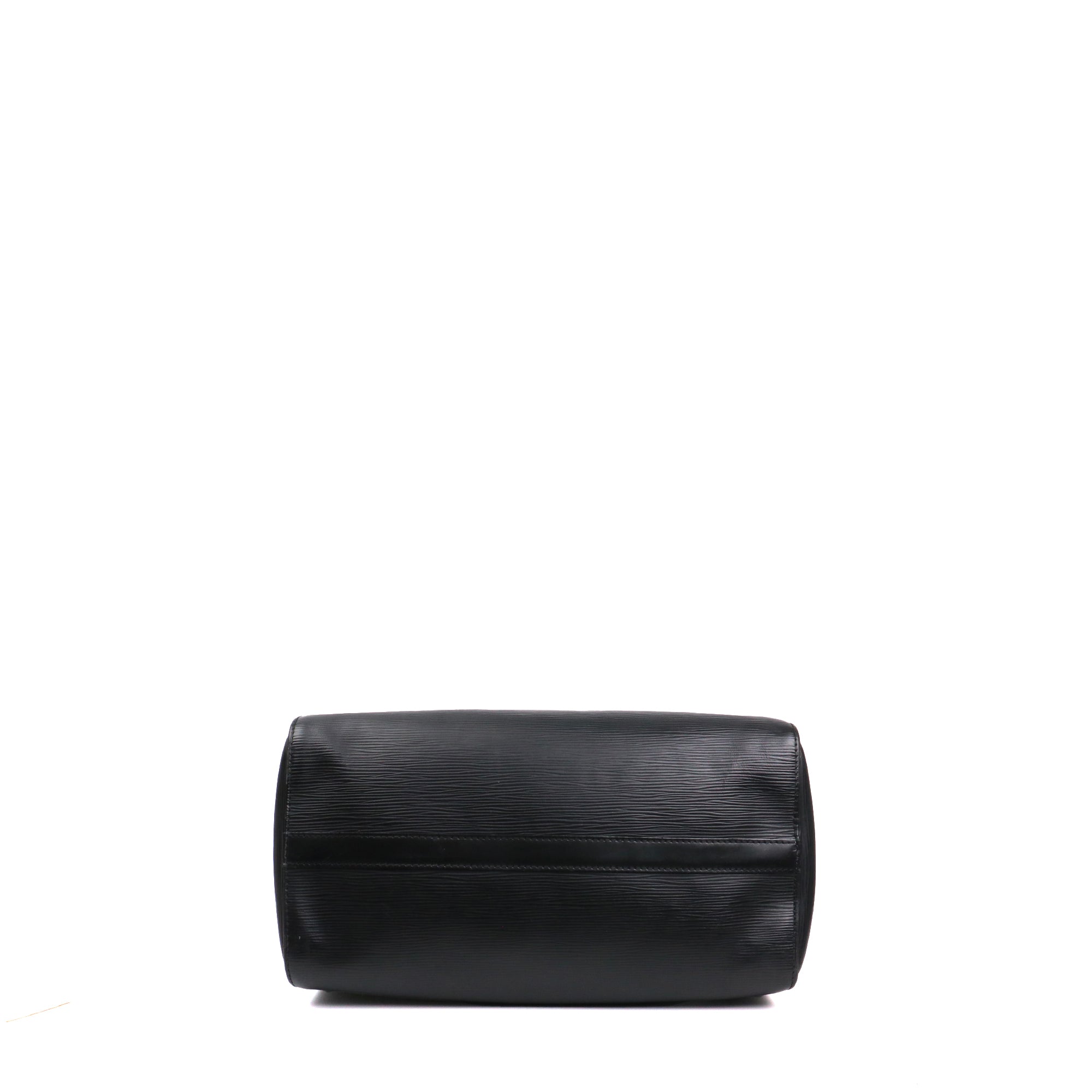 LOUIS VUITTON - Sac à main Speedy 35 Louis Vuitton en cuir épi noir