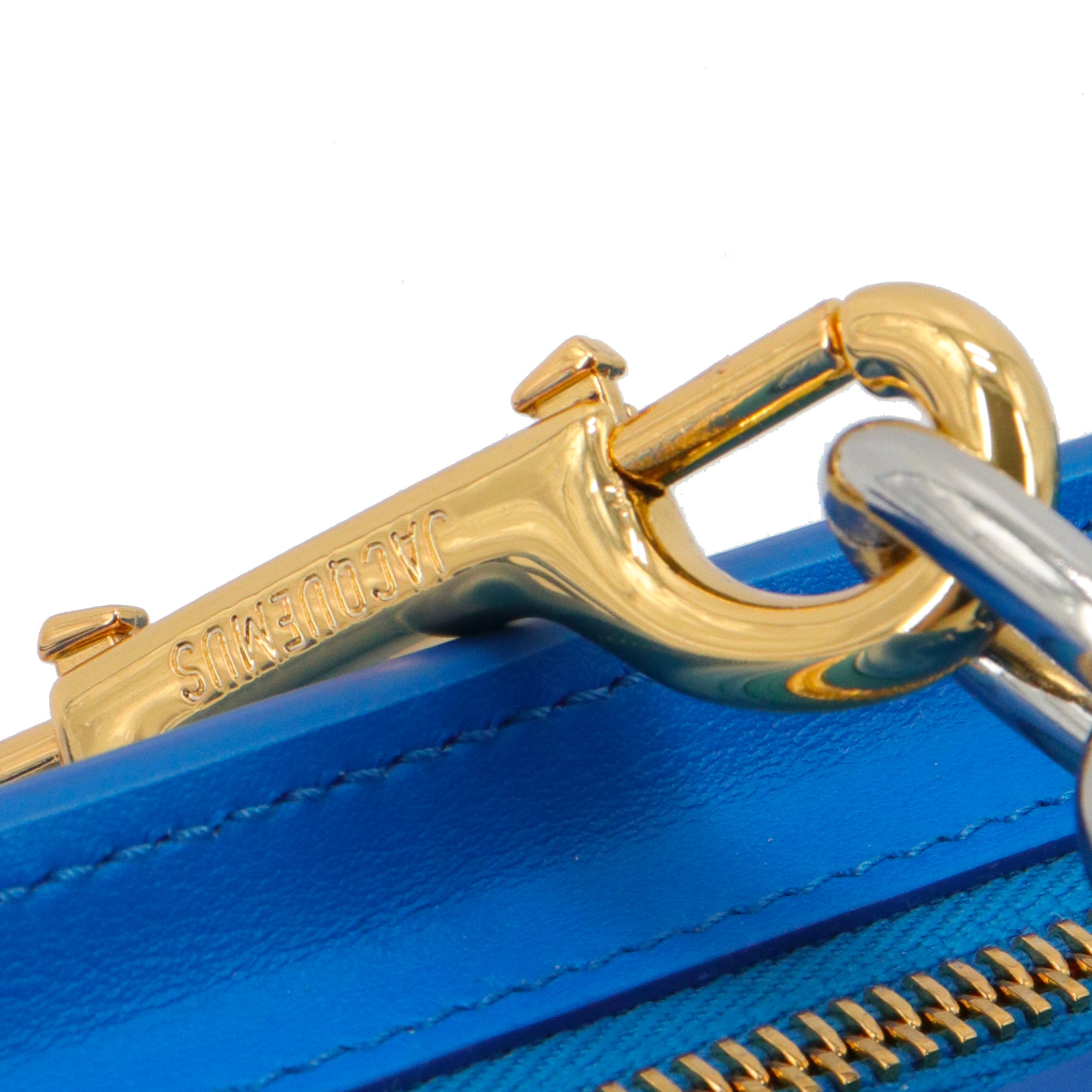 JACQUEMUS - Ciuciu Jacquemus shoulder bag in blue leather