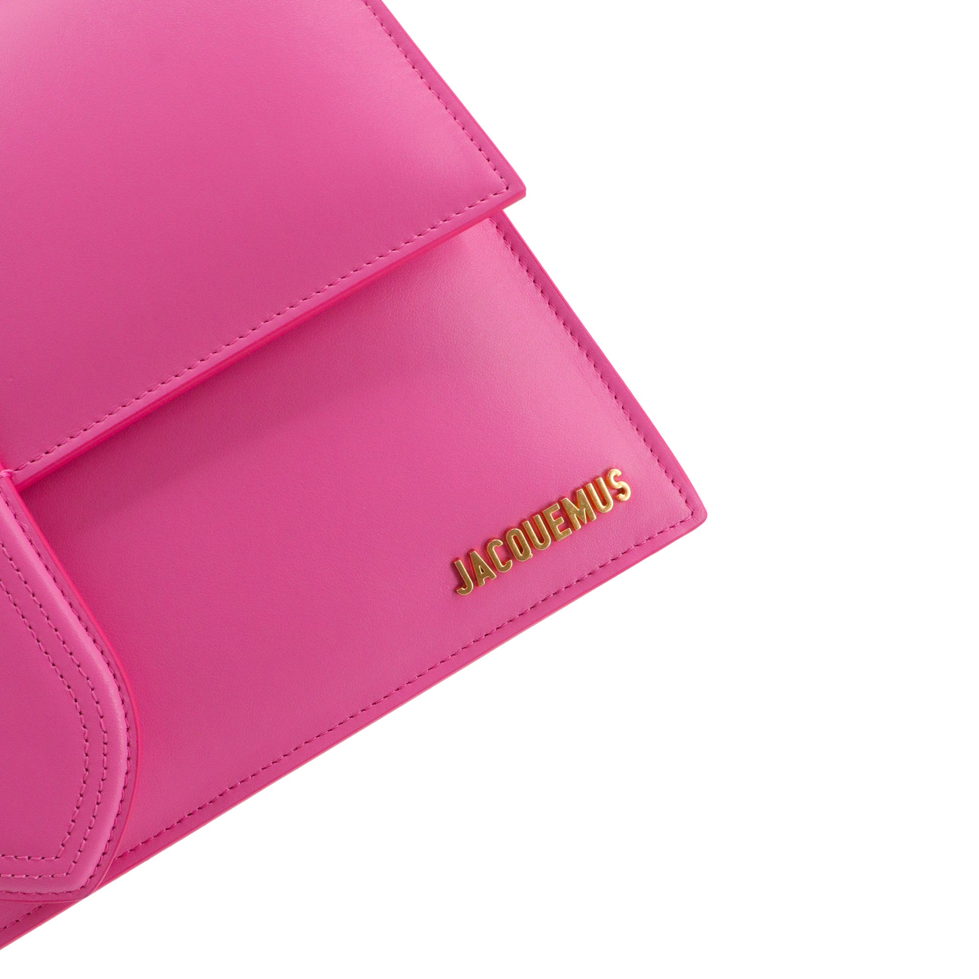 JACQUEMUS - Jacquemus Le Bambinou shoulder bag in pink leather