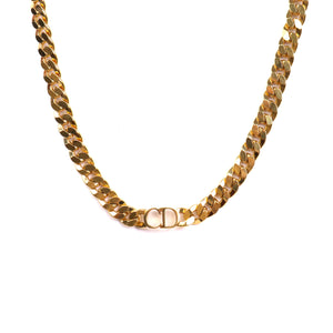 DIOR - Collier 30 Montaigne Dior en métal doré
