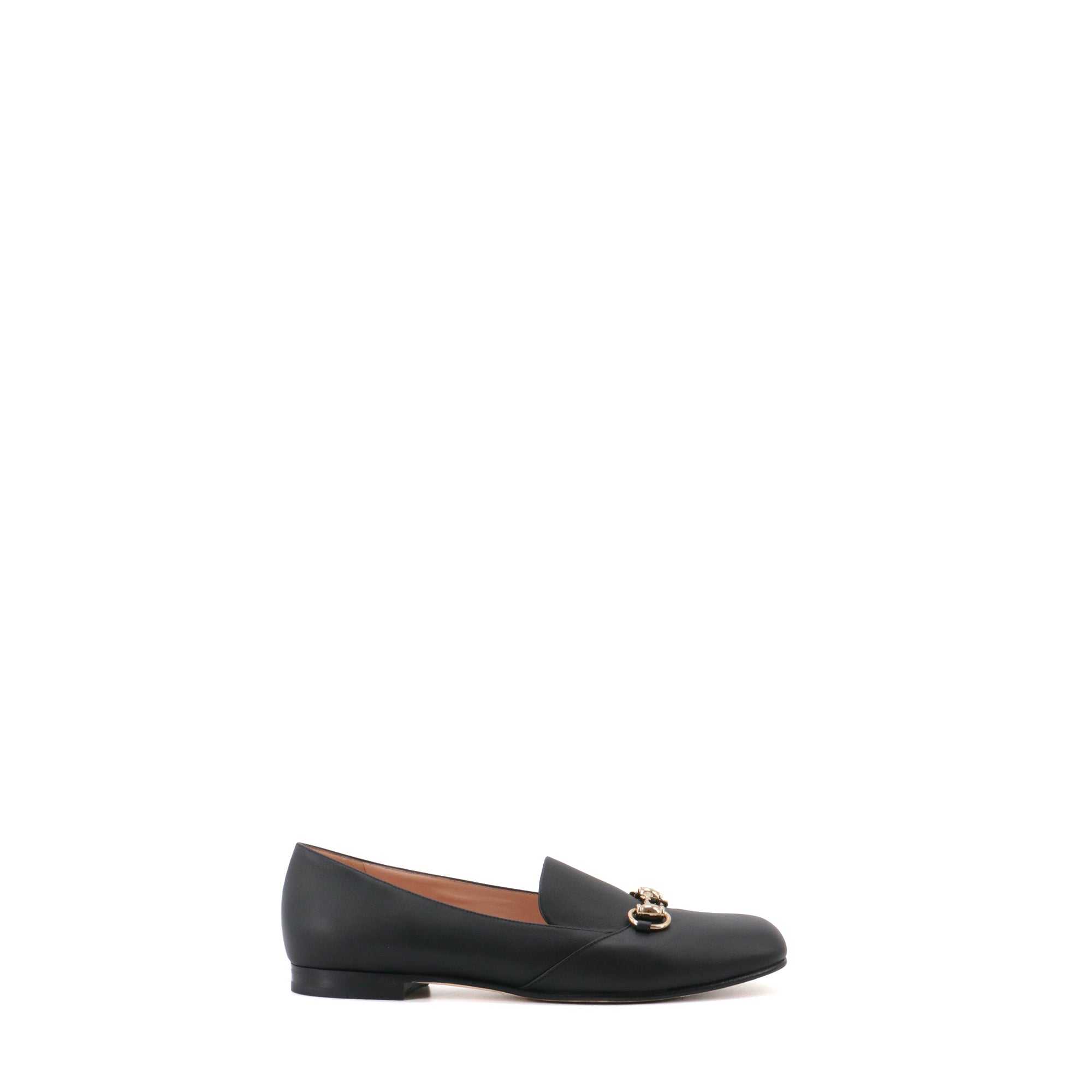 GUCCI - Gucci Horsebit Moccasins in black leather (T40)