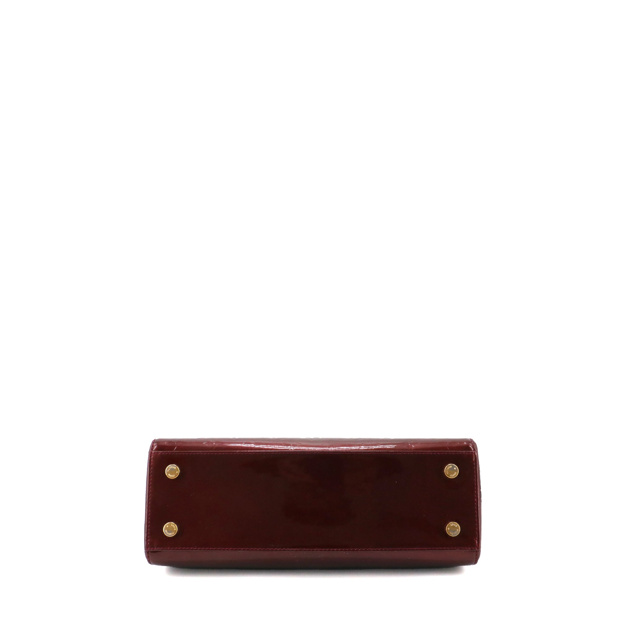 LOUIS VUITTON - Louis Vuitton Brea handbag in vintage burgundy patent leather