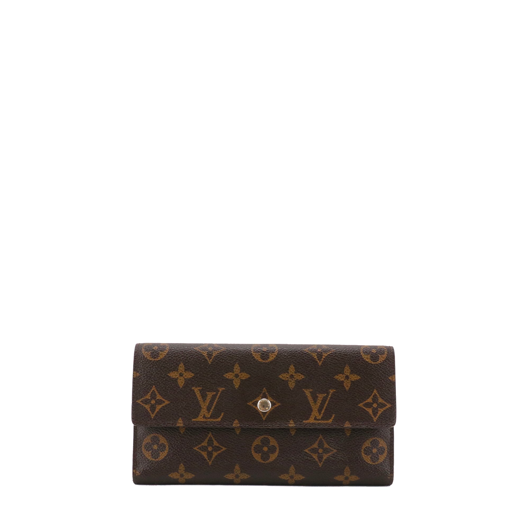 LOUIS VUITTON - Portefeuille International Louis Vuitton en toile monogrammée