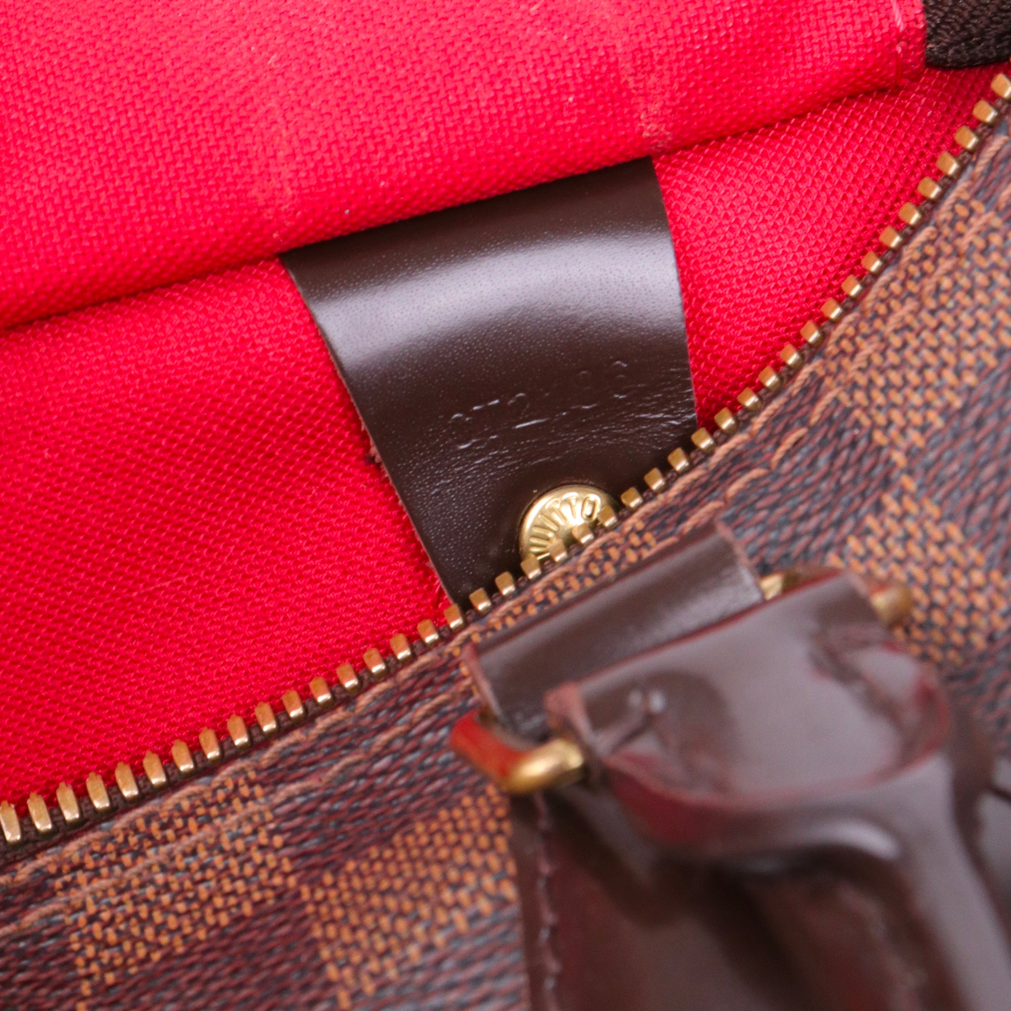 LOUIS VUITTON - Sac à bandoulière Speedy 25 Louis Vuitton en toile damier ébène