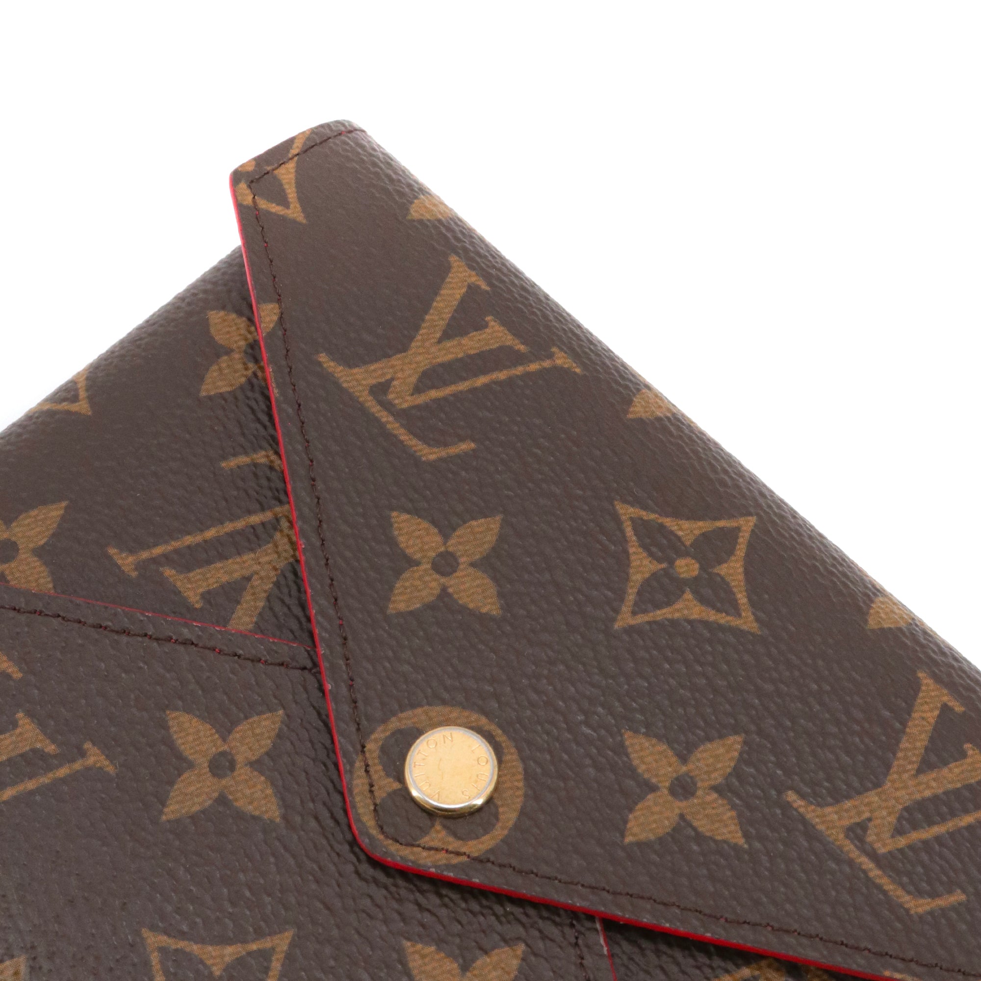 LOUIS VUITTON - Pochette Kirigami MM Louis Vuitton en toile monogrammée