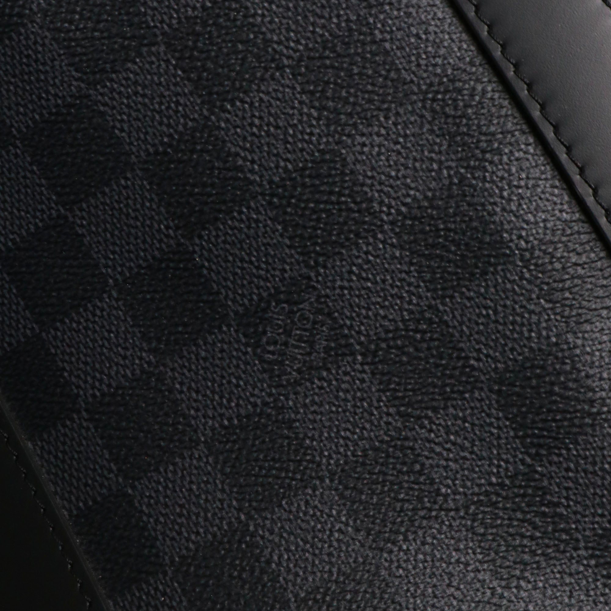 LOUIS VUITTON - Louis Vuitton Keepall 55 travel bag in graphite damier canvas