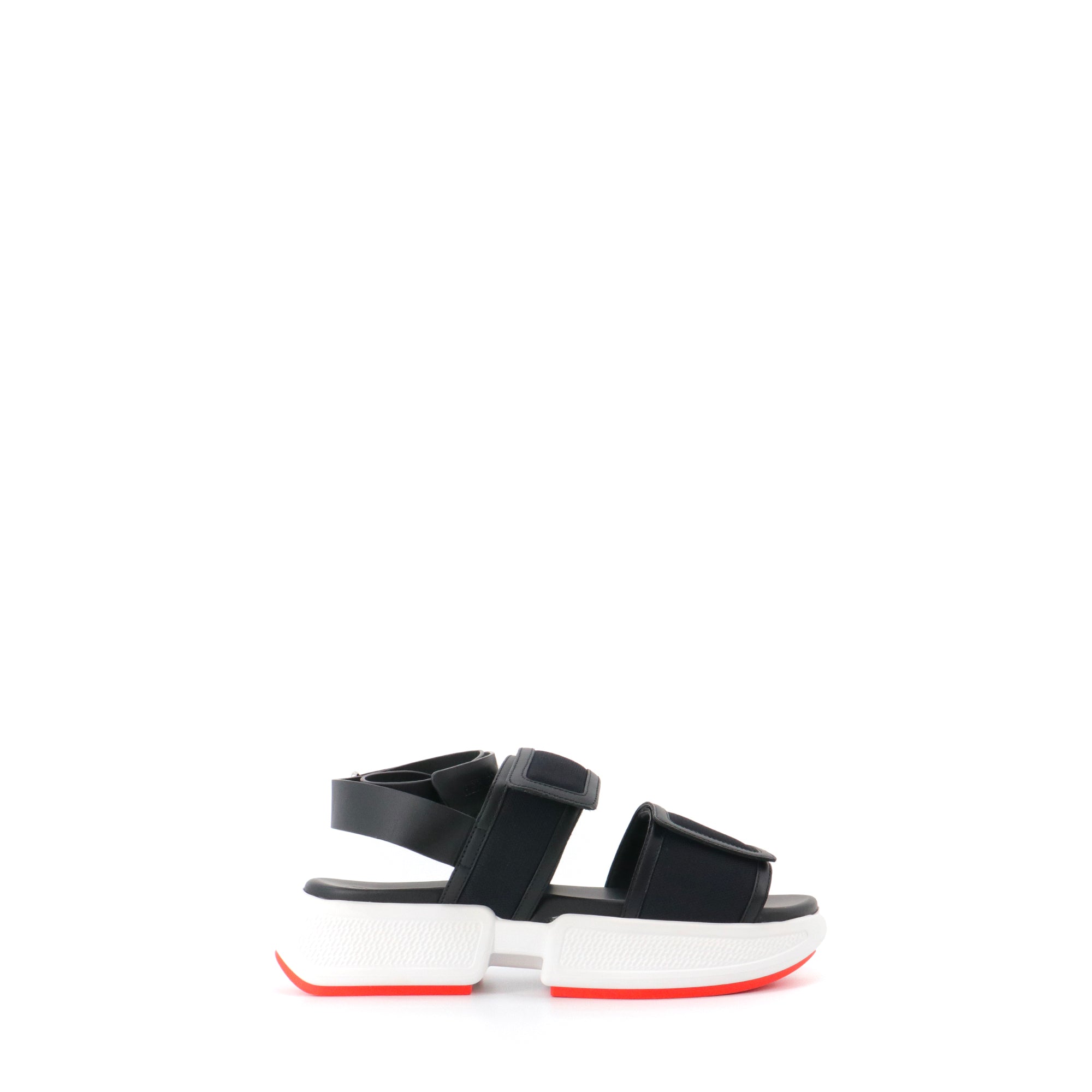 HERMÈS - Sandales Geek Hermès en cuir noir (T38)