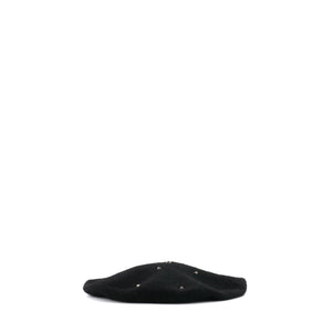 HERMÈS - Béret Darling Hermès en cachemire noir (S)