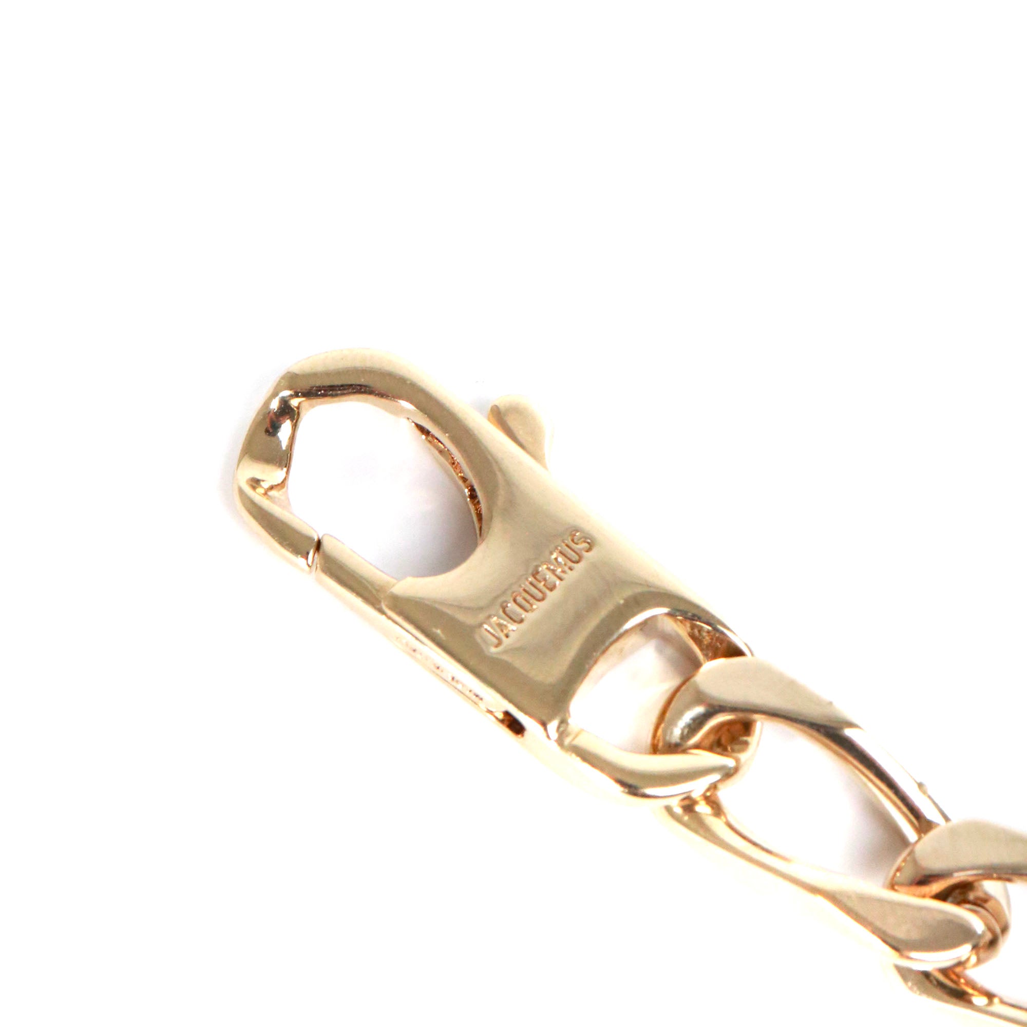 JACQUEMUS - Jacquemus charm bracelet in gold metal 