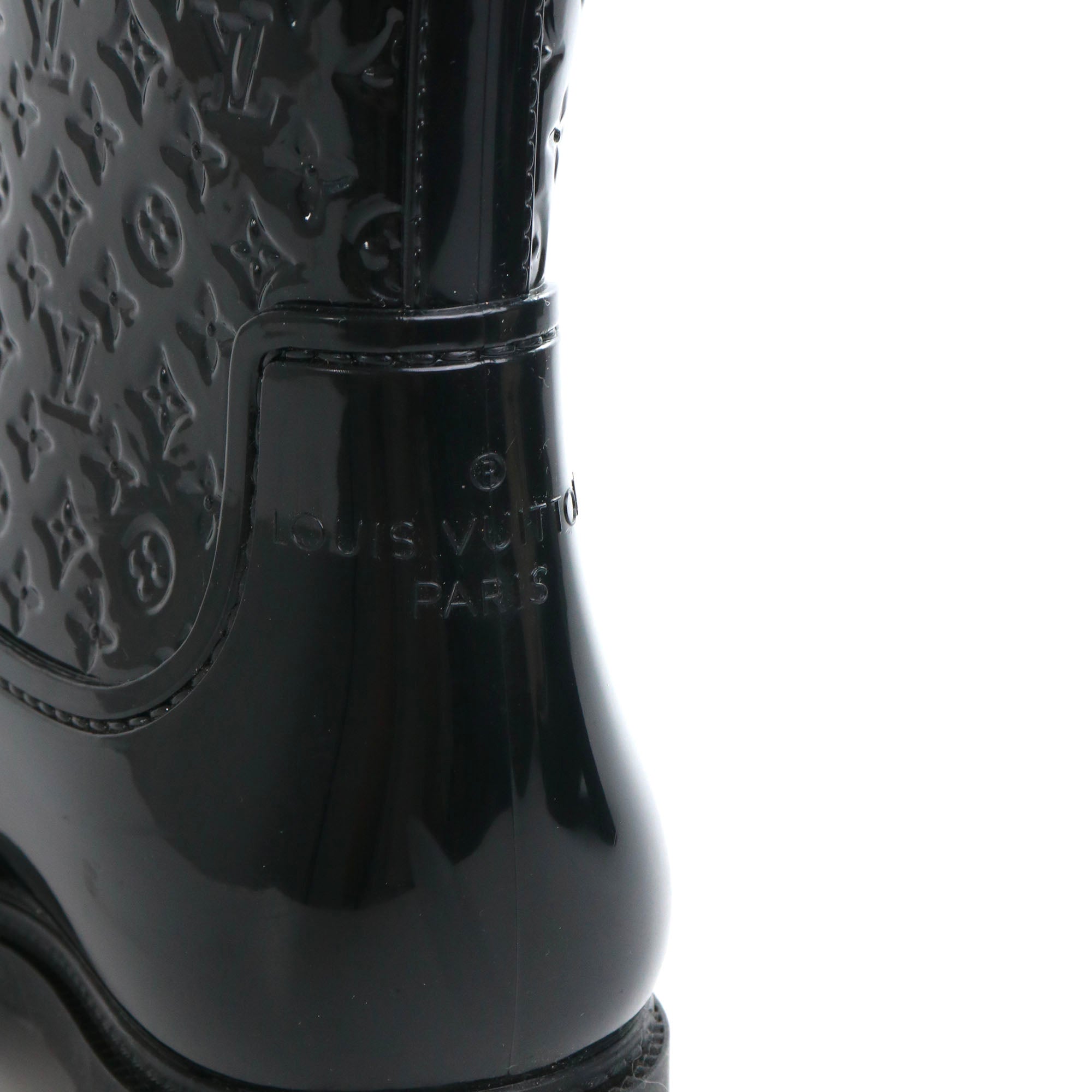LOUIS VUITTON - Louis Vuitton rubber rain boots (T39)