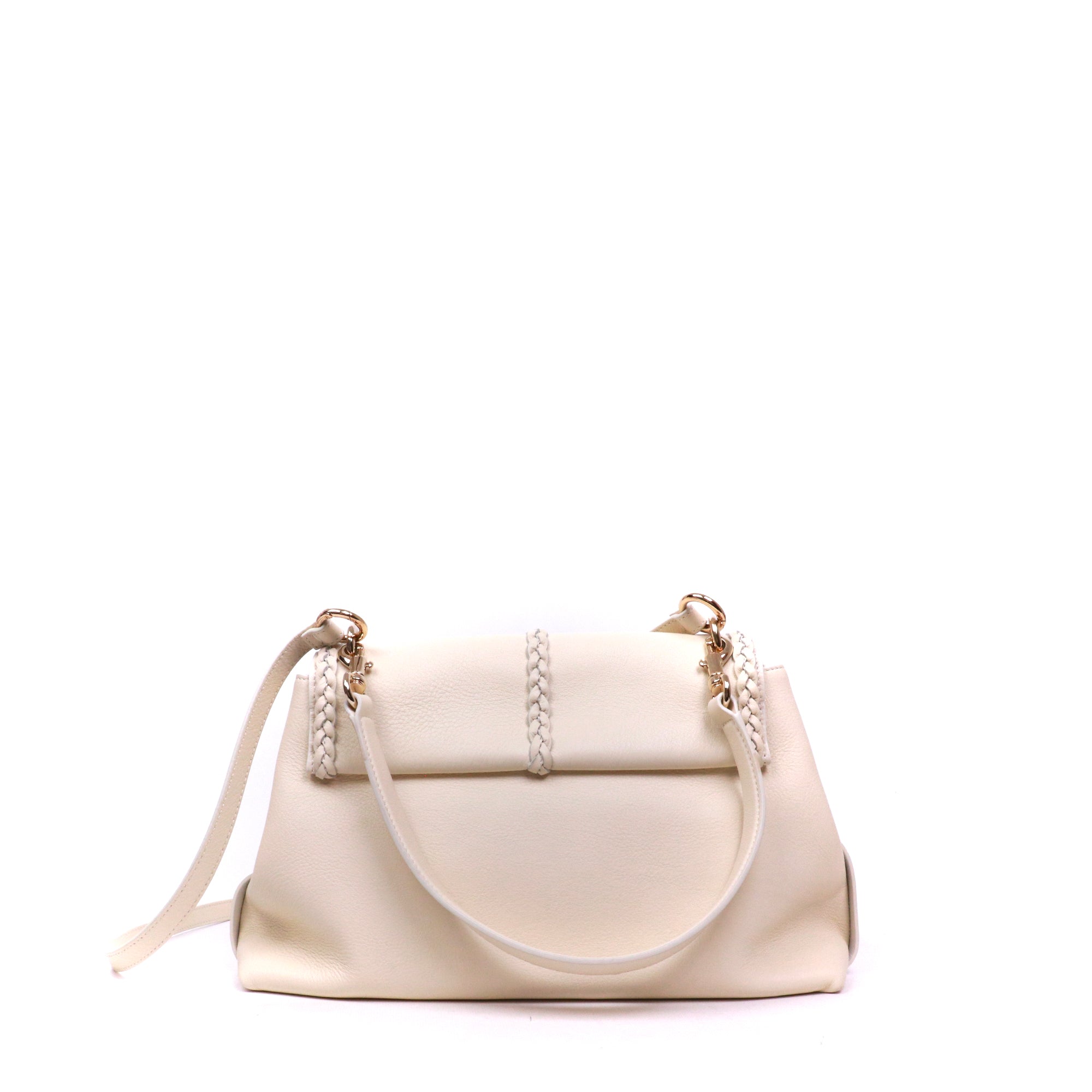 CHLOÉ - Darry shoulder bag in black grained leather