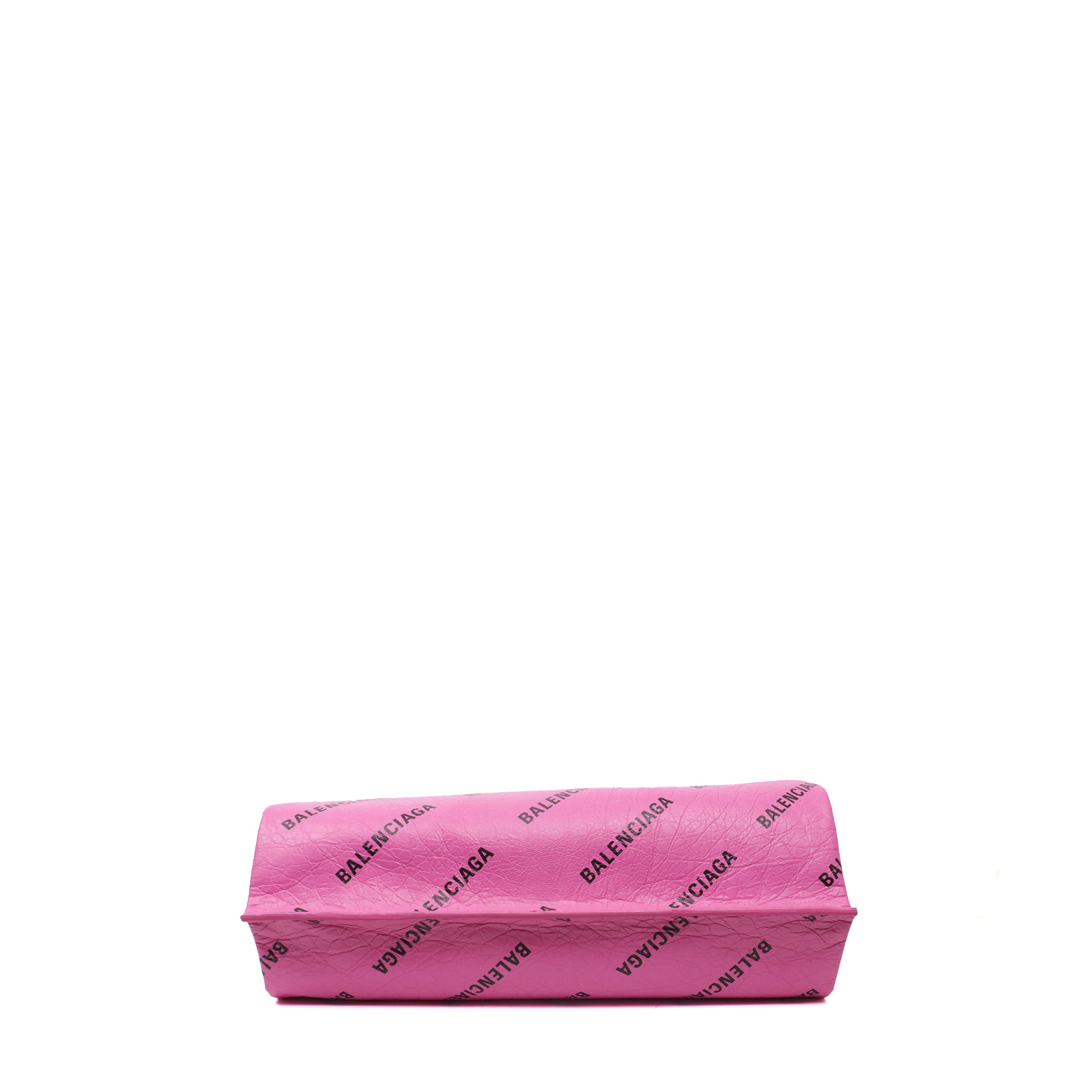 BALENCIAGA - Sac cabas Supermarket Shop Balenciaga en cuir rose