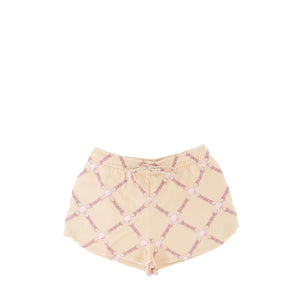 HERMÈS - Grandtralala Hermès shorts in beige cotton (T38)