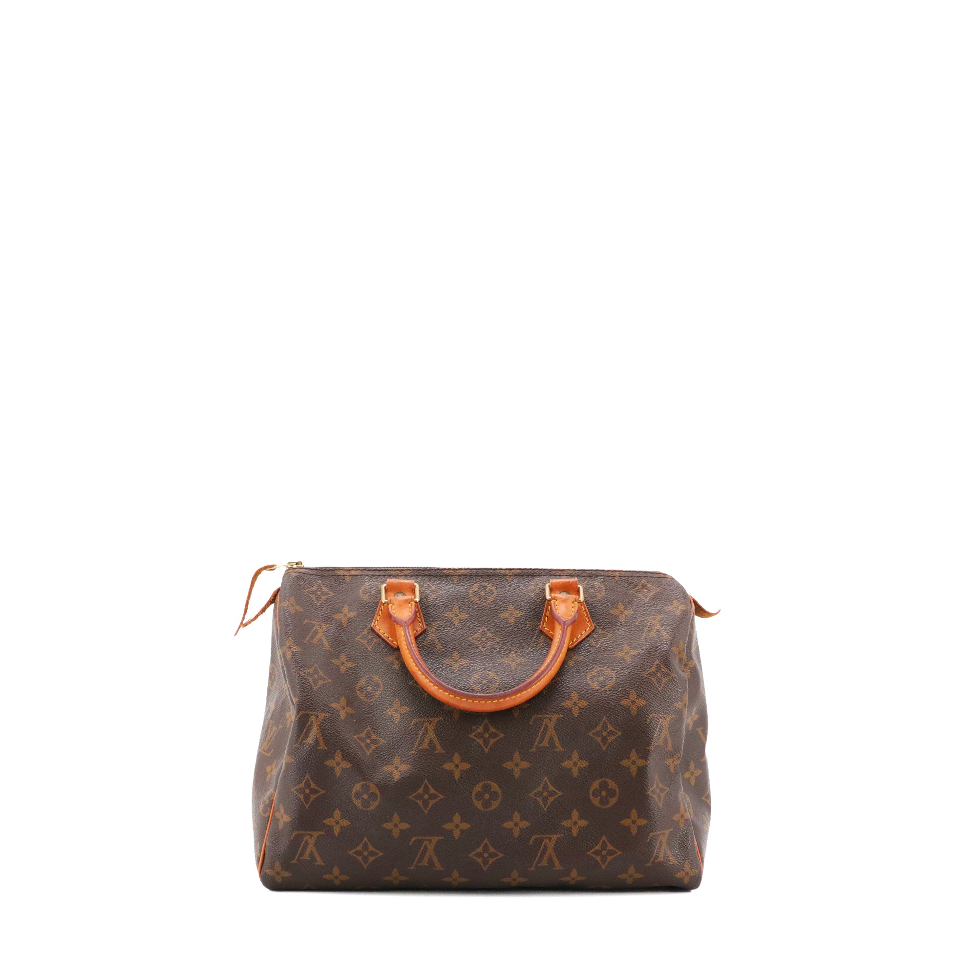 LOUIS VUITTON - Sac à main Speedy 30 Louis Vuitton en toile monogrammée vintage