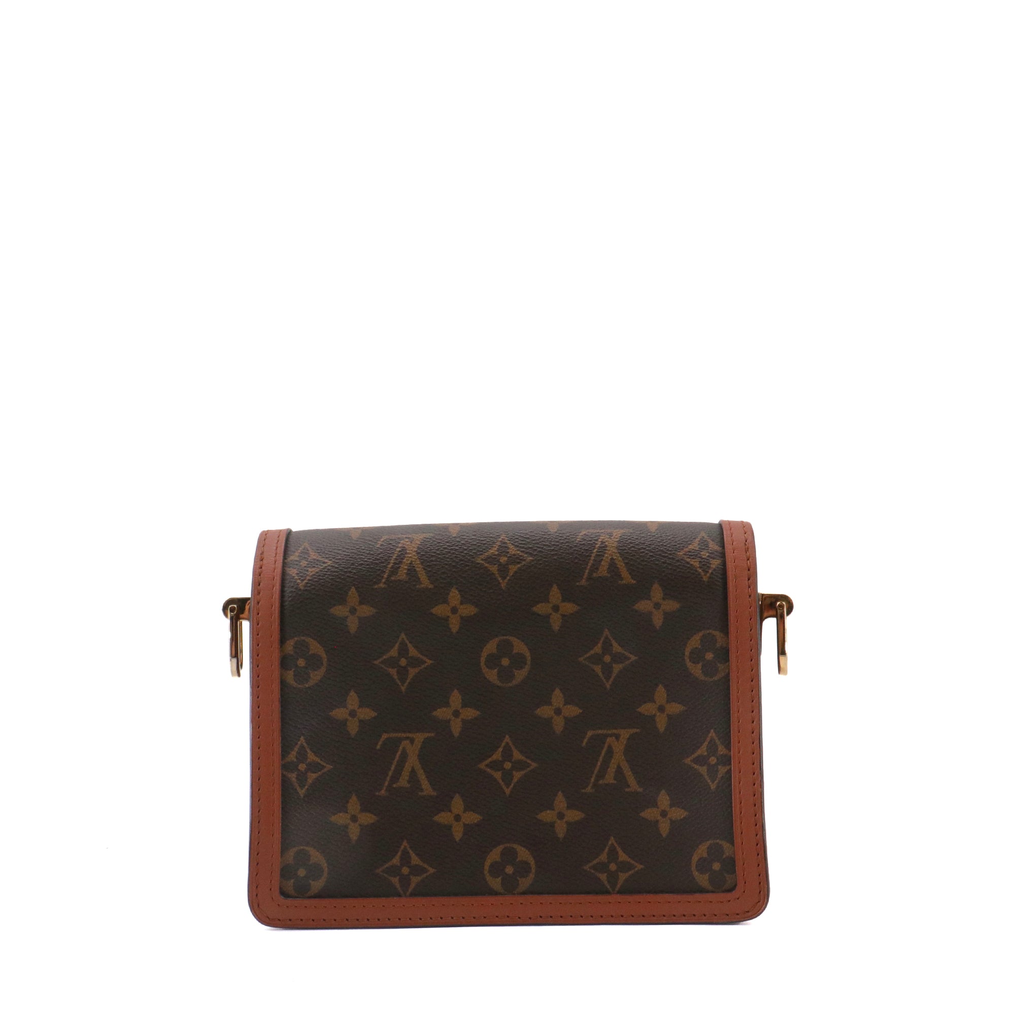 LOUIS VUITTON - Louis Vuitton Dauphine mini shoulder bag in monogrammed canvas