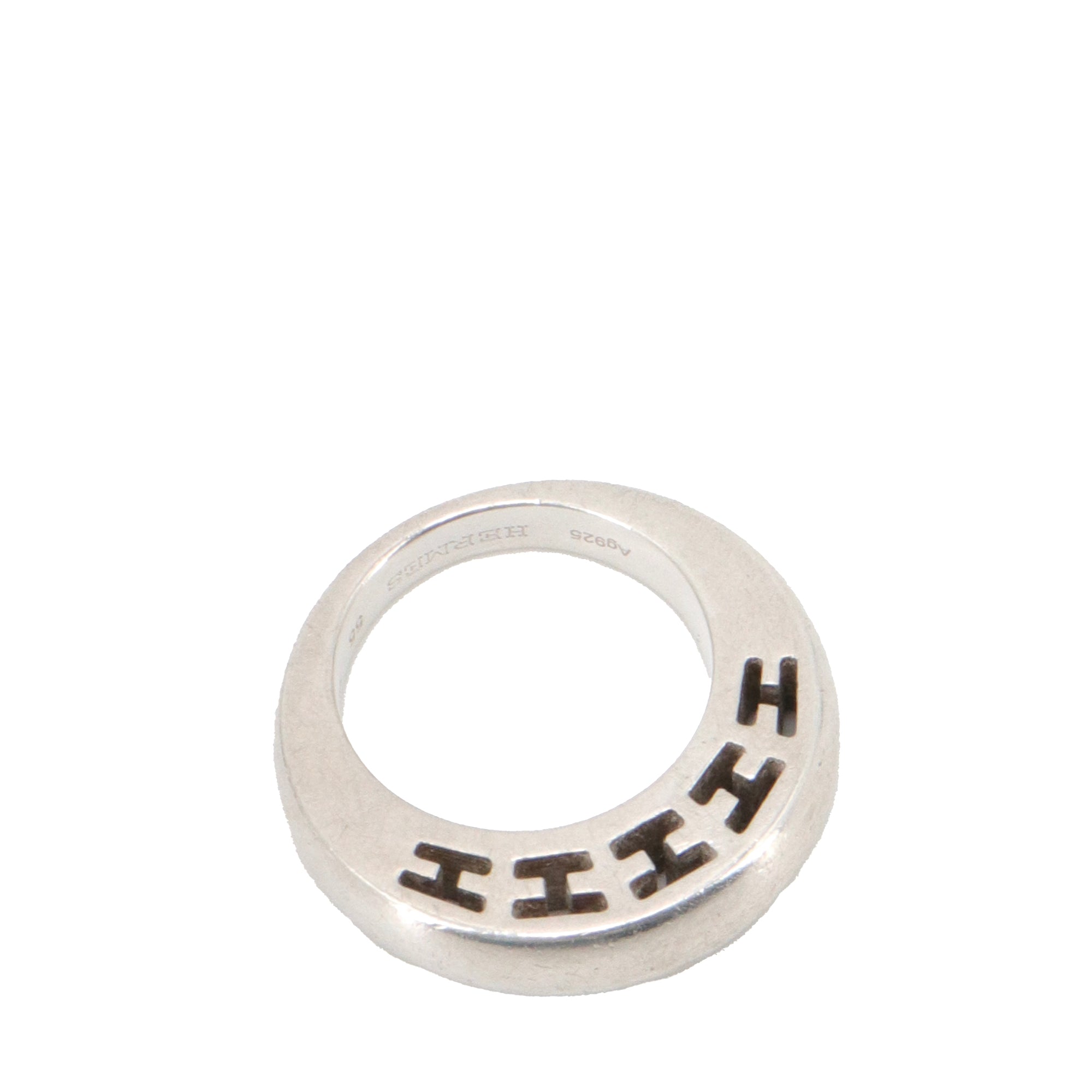 HERMÈS - Clarté PM Hermès ring in silver (T55)