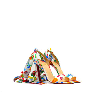 LOUBOUTIN - Louboutin So Kate pumps in black smooth leather and silver studs (T38)
