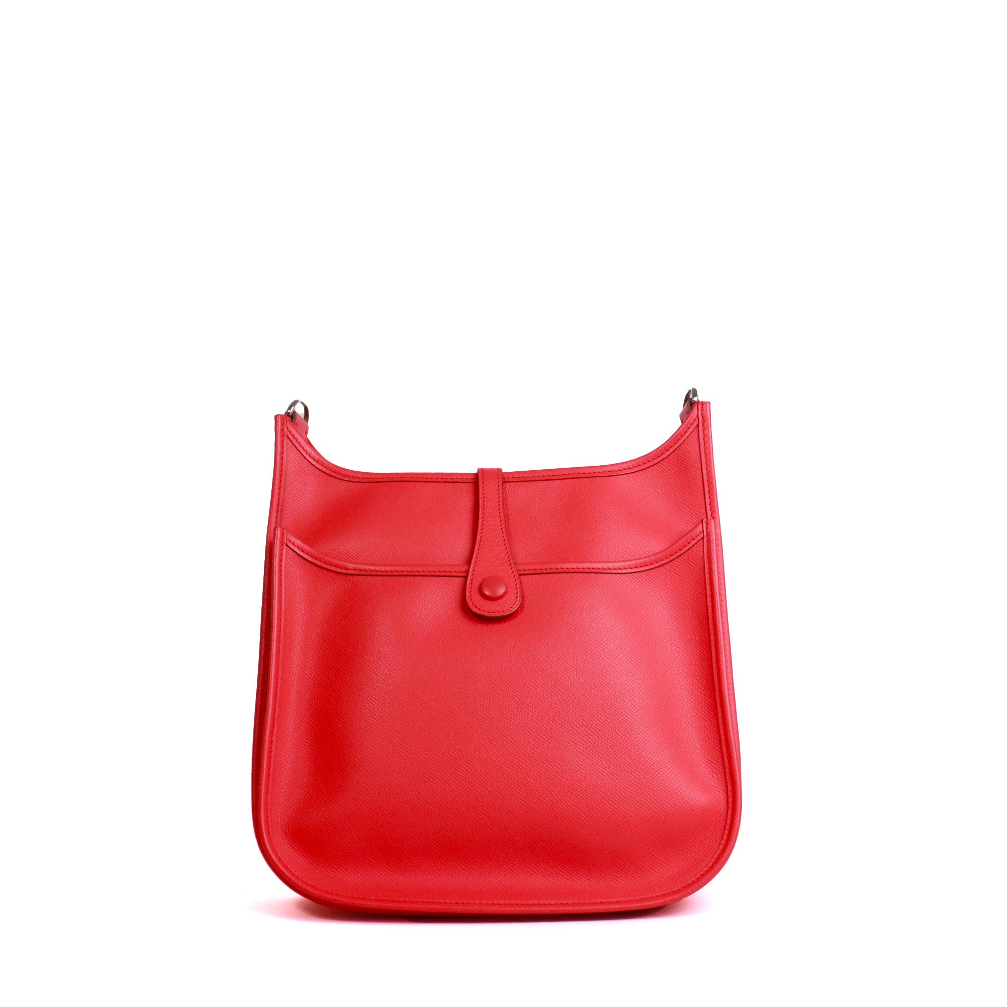 HERMÈS - Sac à bandoulière Evelyne 29 III Hermès en cuir Epsom Rose Jaipur