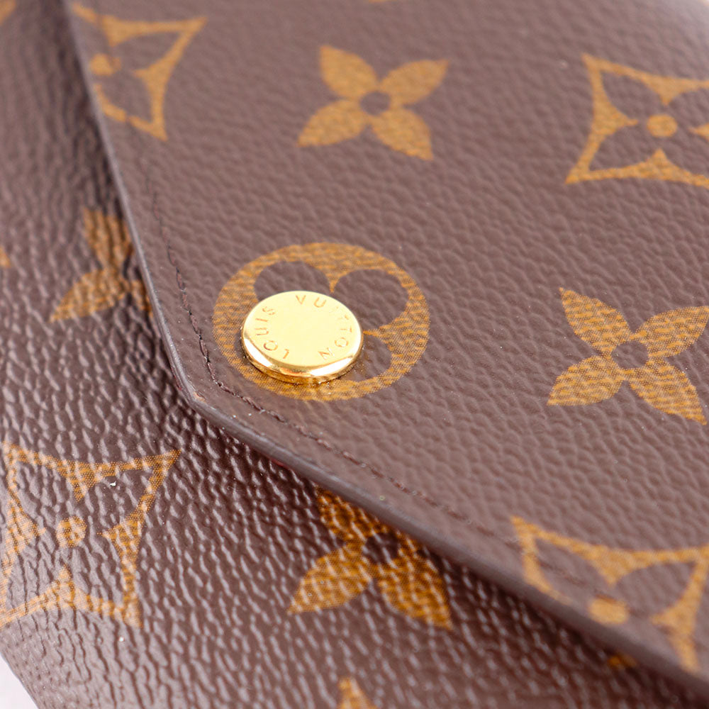 LOUIS VUITTON - Portefeuille Sarah en toile monogramme