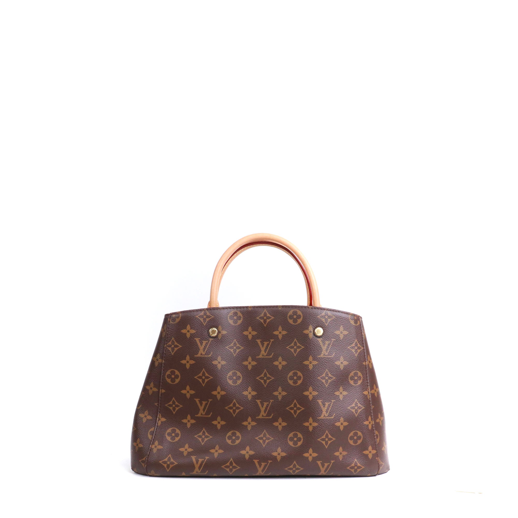 LOUIS VUITTON - Sac à main Montaigne MM Louis Vuitton en toile monogrammée