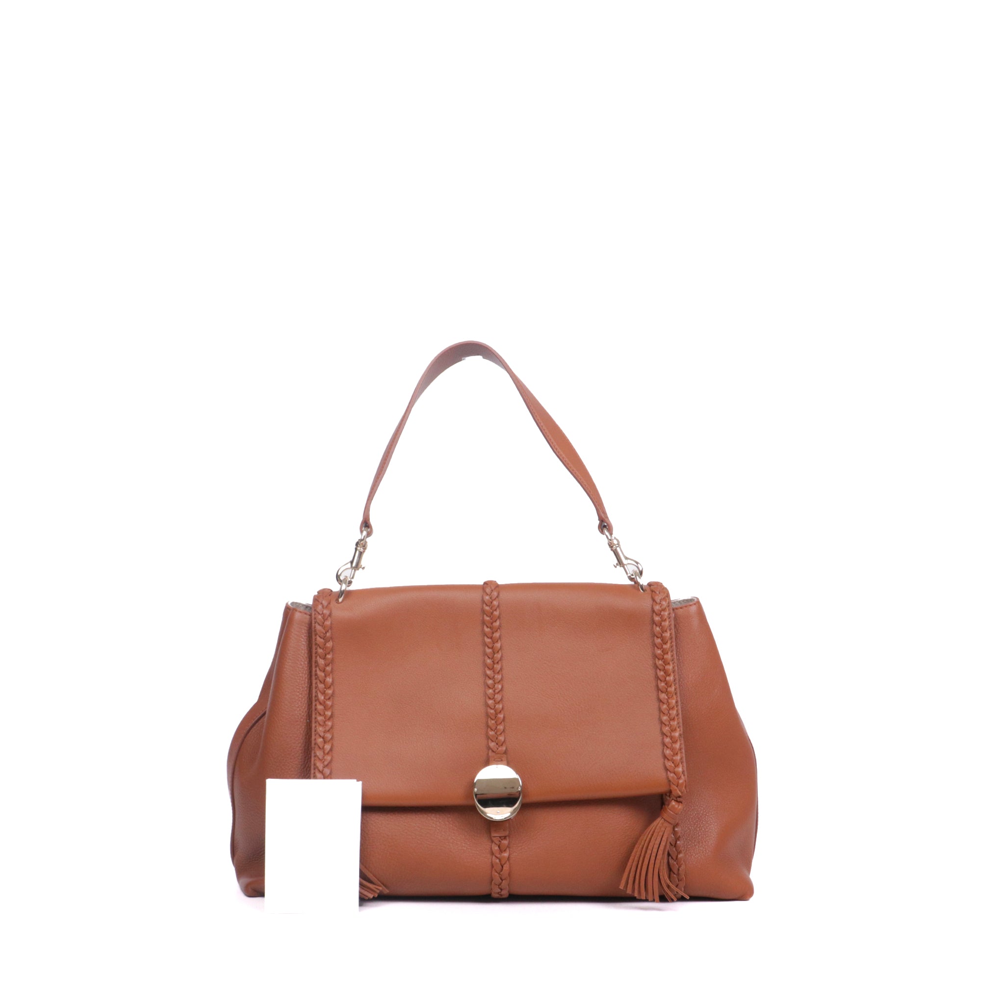 CHLOÉ - Darry shoulder bag in black grained leather