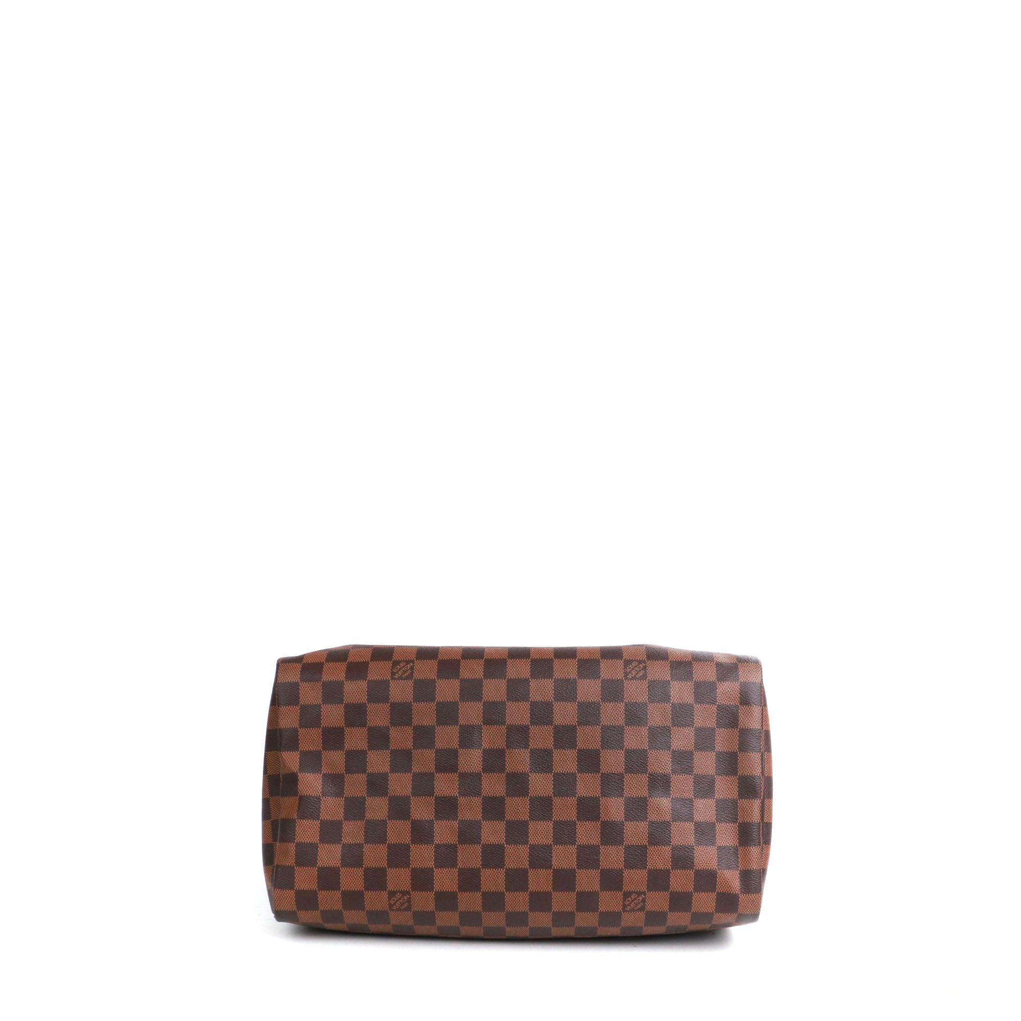 LOUIS VUITTON - Louis Vuitton Speedy 35 shoulder bag in Damier Ébène canvas