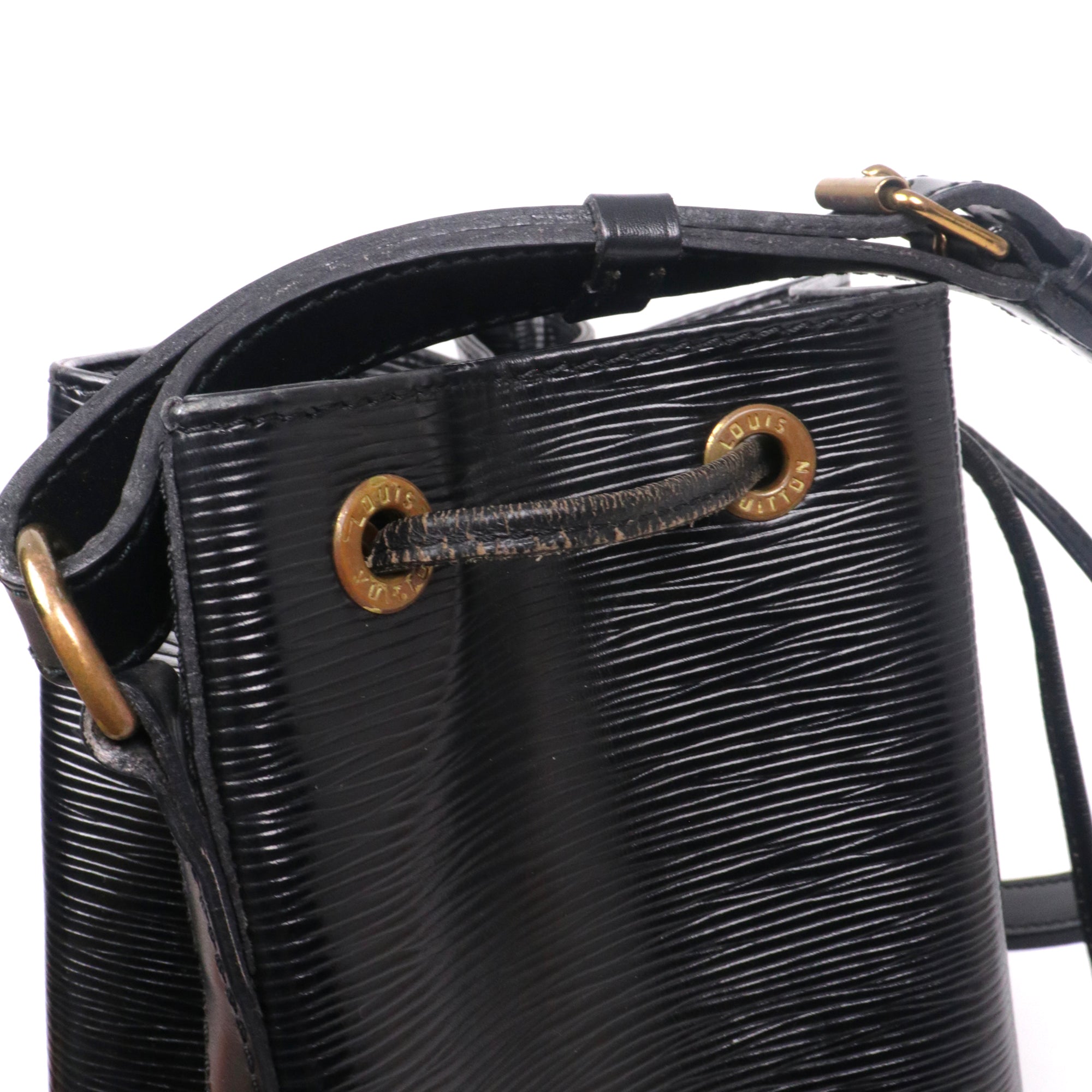 LOUIS VUITTON - NéoNoé shoulder bag in monogram canvas and poppy red leather