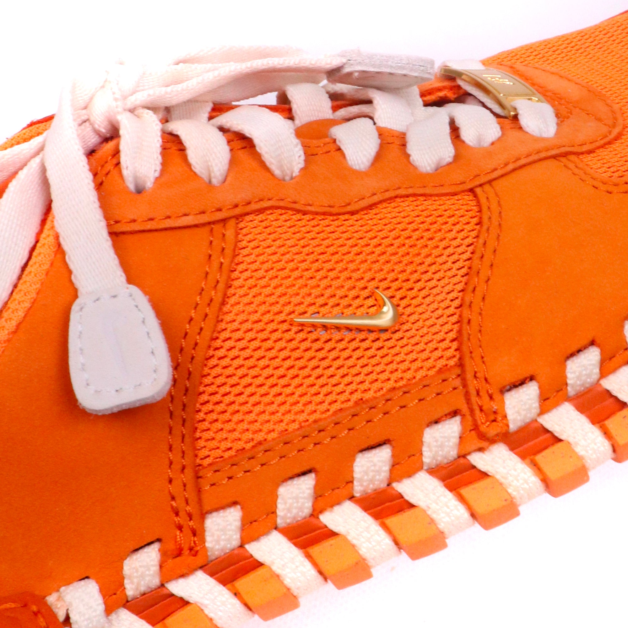 JACQUEMUS - Jacquemus x Nike J Force 1 Low sneakers in orange suede (T36.5)