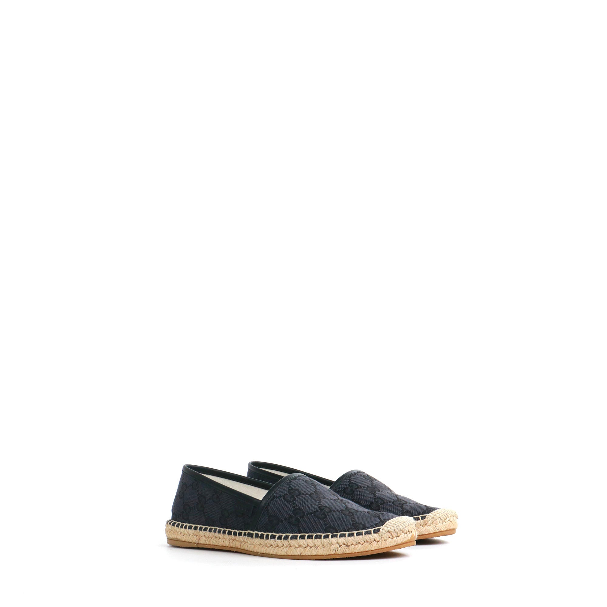 GUCCI - Espadrilles in GG canvas and bees (T36.5)
