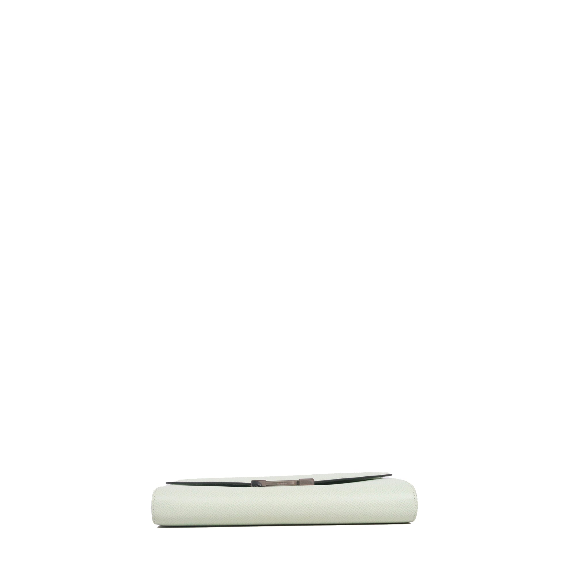 HERMÈS - Sac à bandoulière Constance To Go Hermès en cuir epsom vert fizz