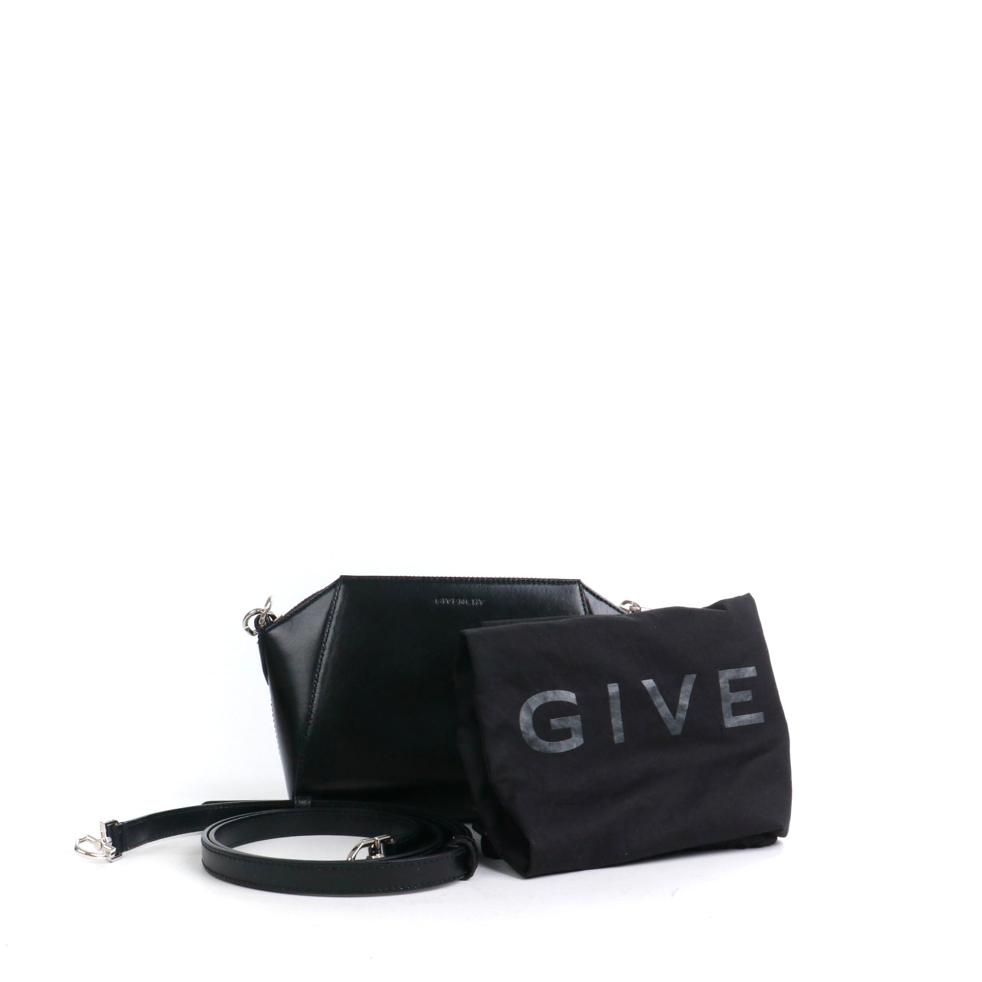 GIVENCHY - Crocodile-embossed leather shoulder bag