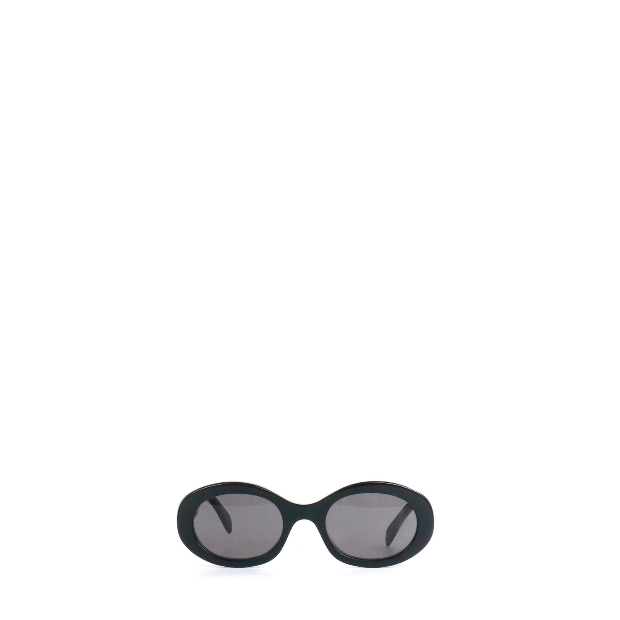 CELINE - Lunettes de soleil Triomphe Celine en plastique noir