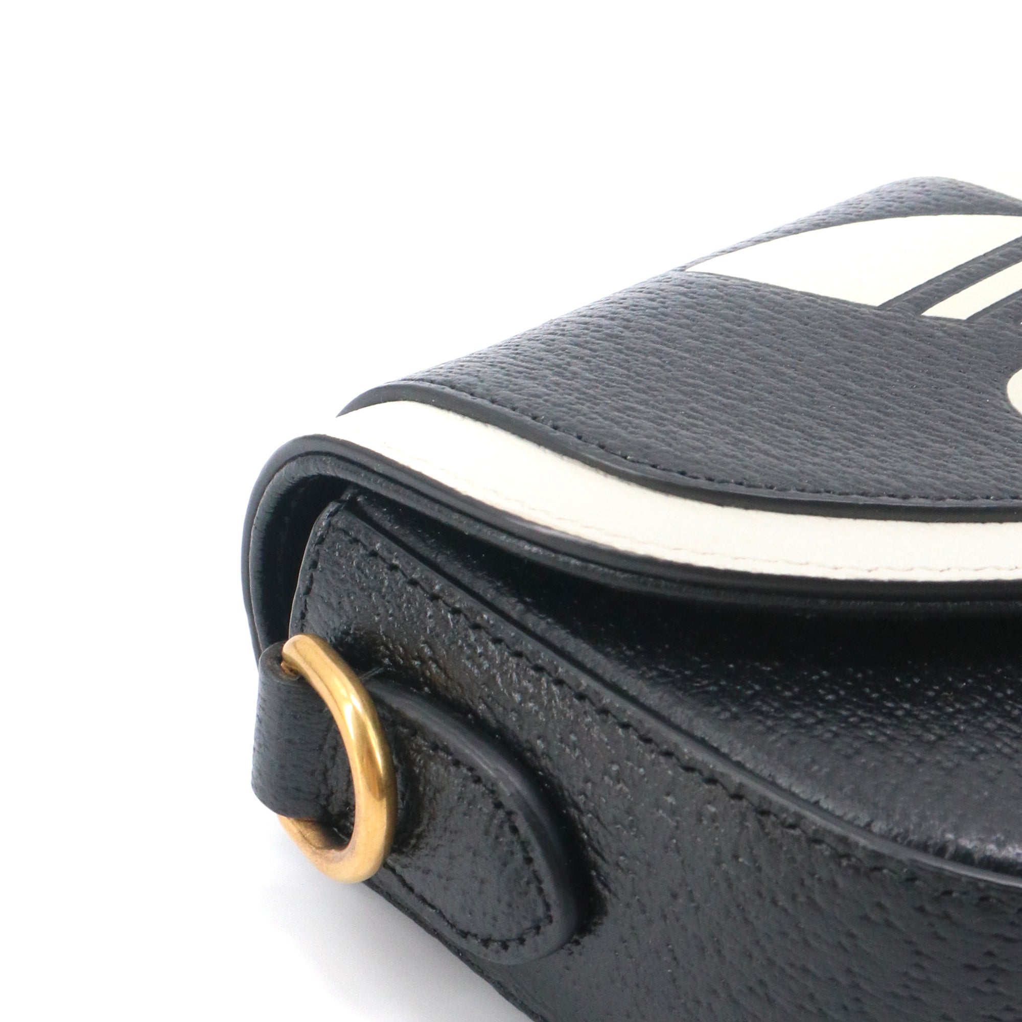 GUCCI - GG Marmont Small Size shoulder bag in black leather