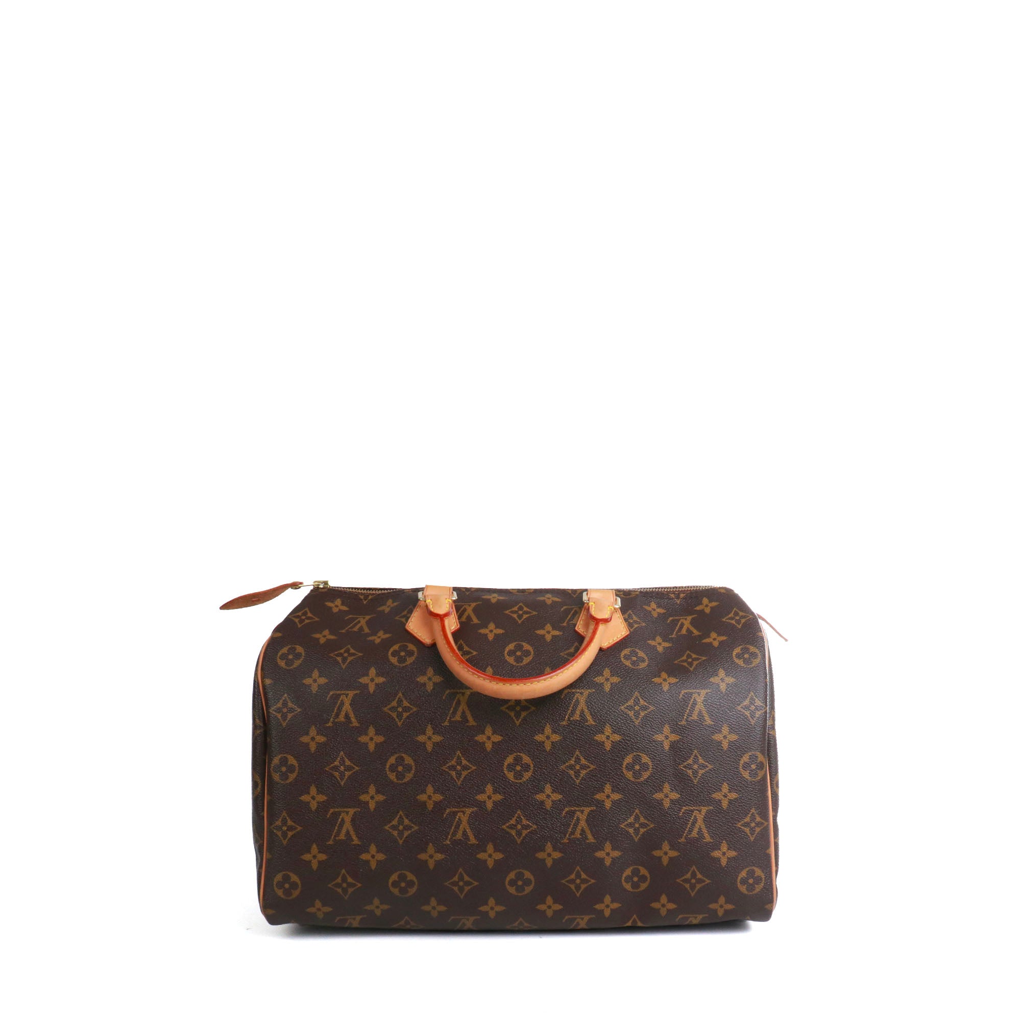 LOUIS VUITTON - Sac à main Speedy 35 Louis Vuitton en toile monogramme