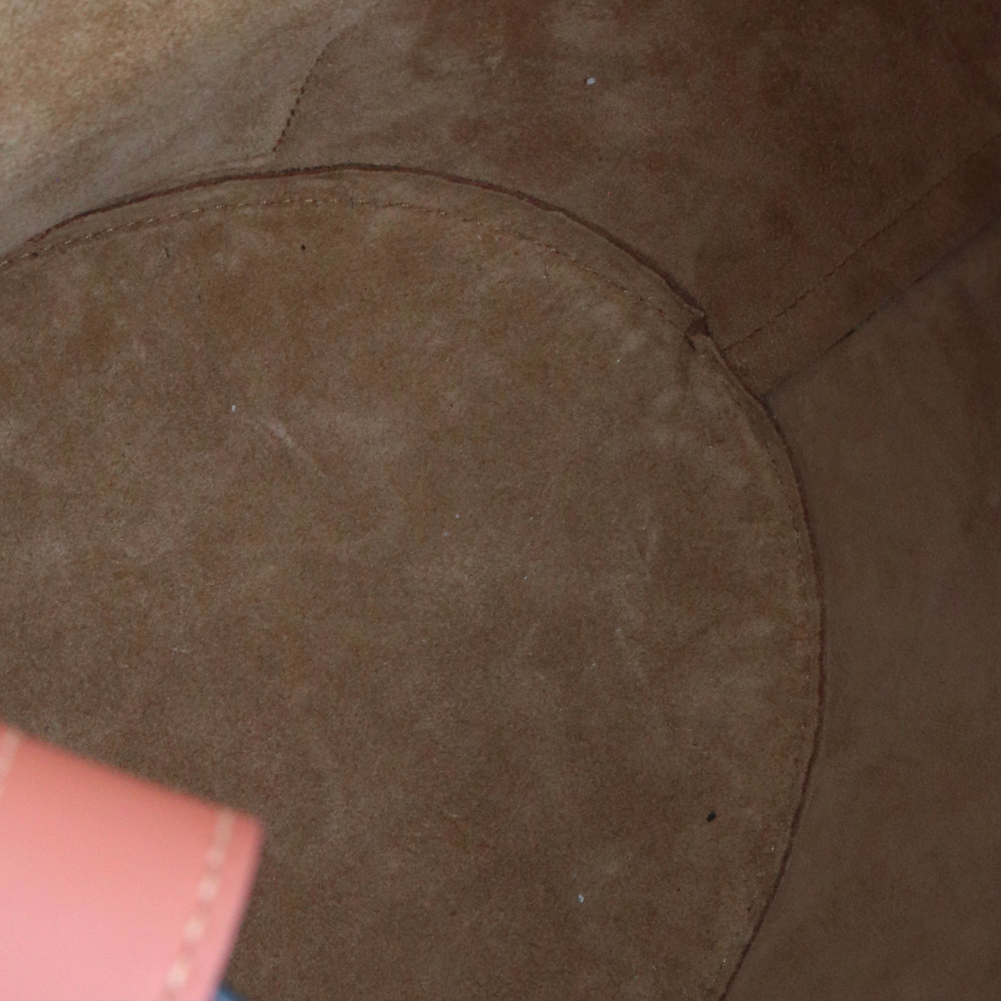 LOEWE - Flamenco Clutch shoulder bag in peach pink leather