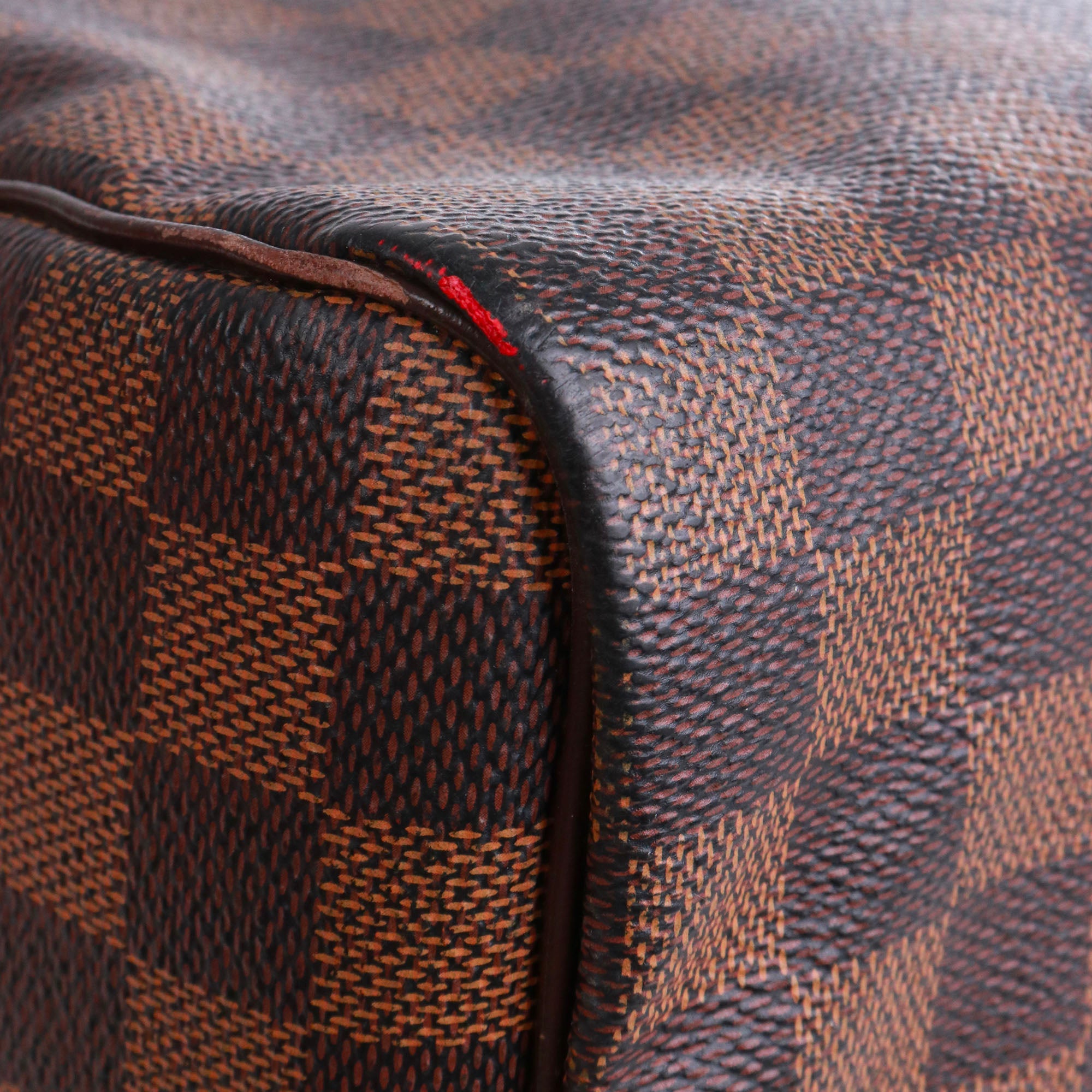 LOUIS VUITTON - Louis Vuitton Speedy 35 shoulder bag in Damier Ébène canvas