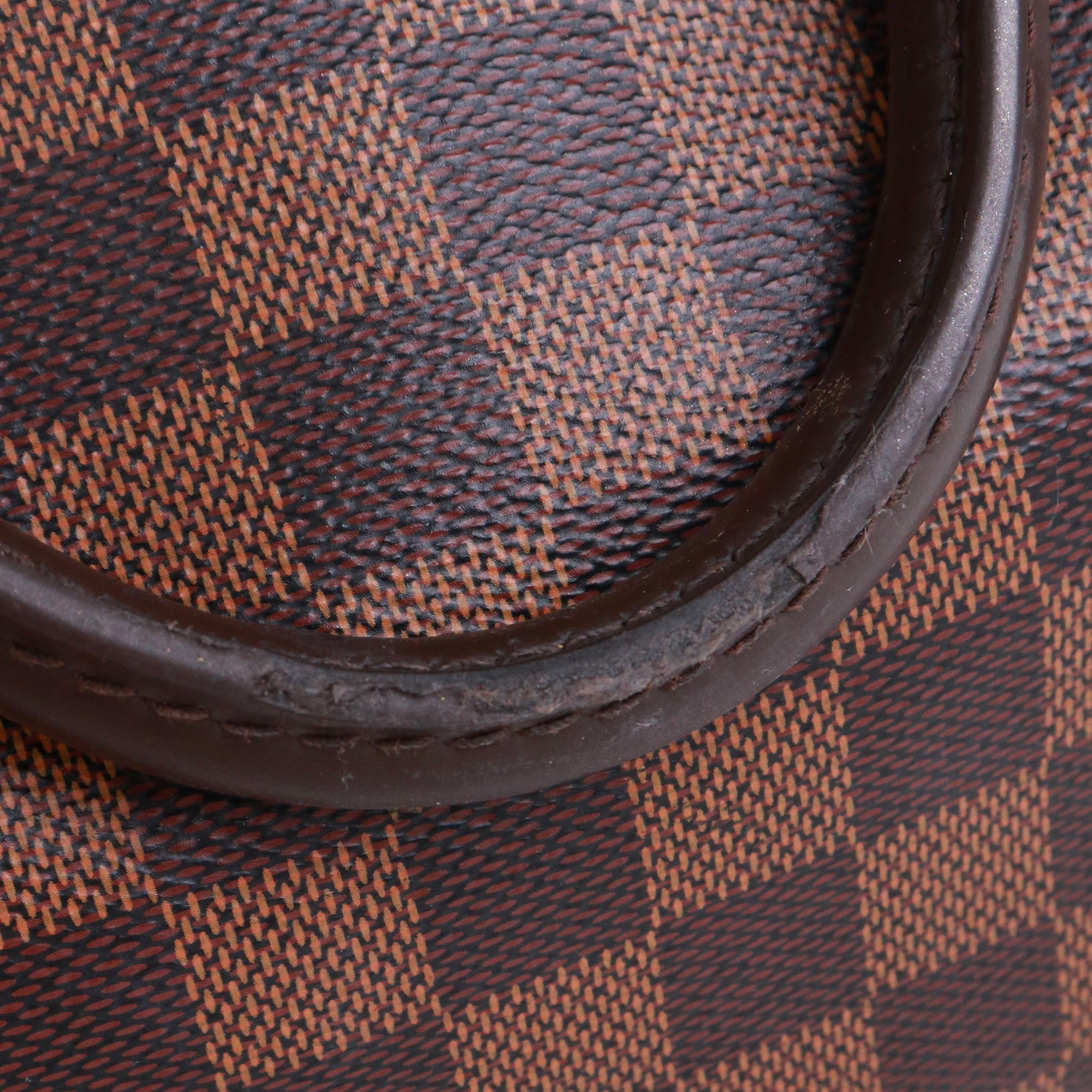 LOUIS VUITTON - Sac à main Speedy 25 Louis Vuitton en toile damier ébène