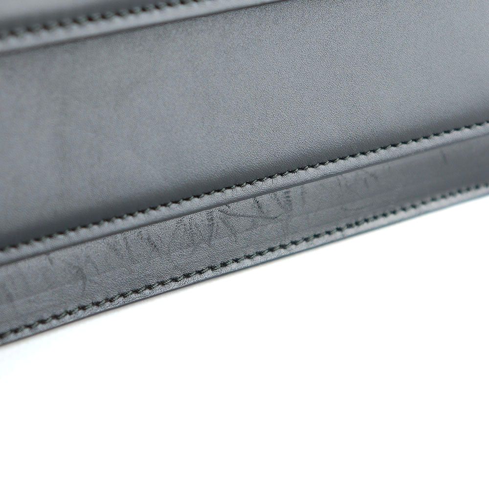 BALENCIAGA - Sac à main Sharp en cuir lisse noir
