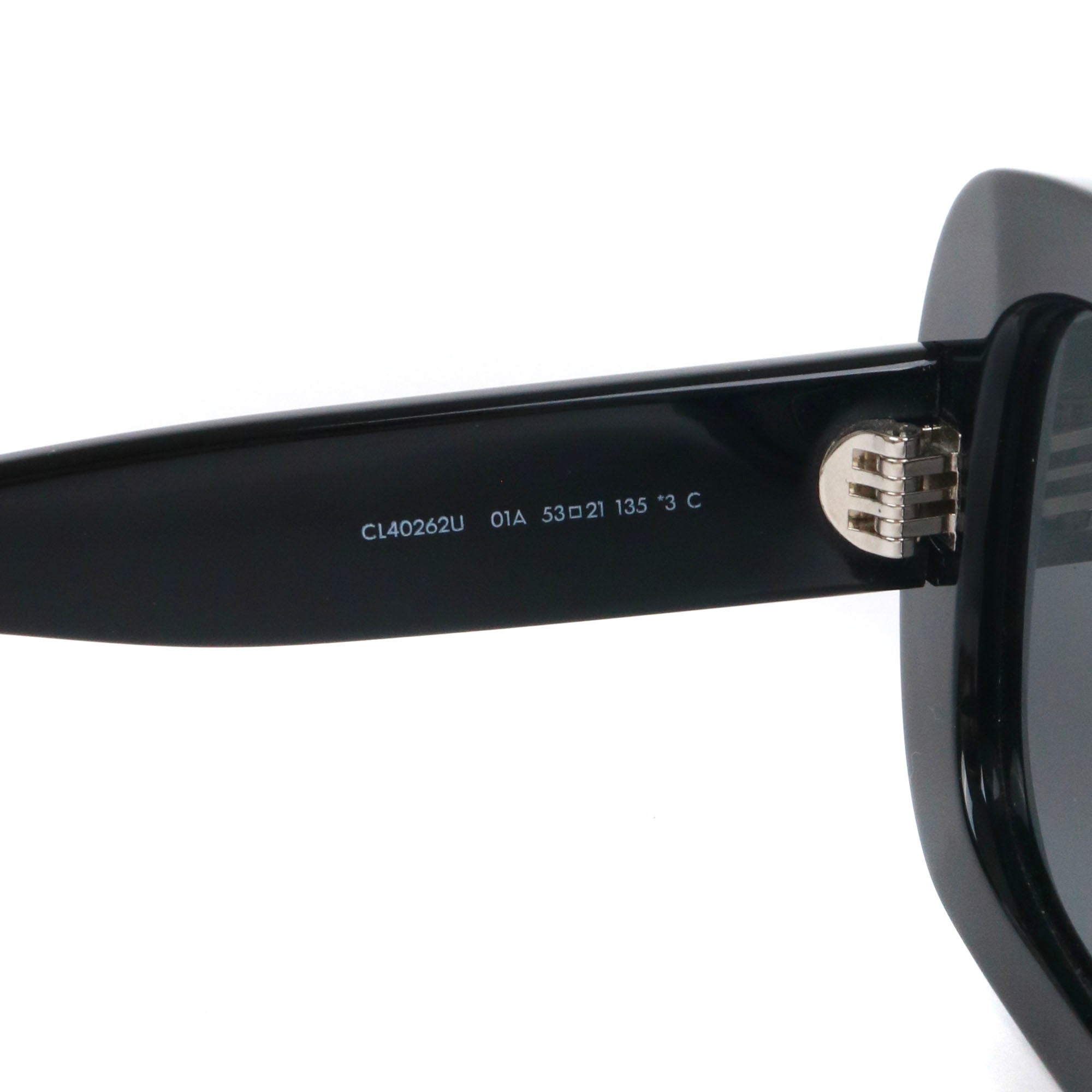 CELINE - Lunettes de soleil Triomphe Céline en plastique noir