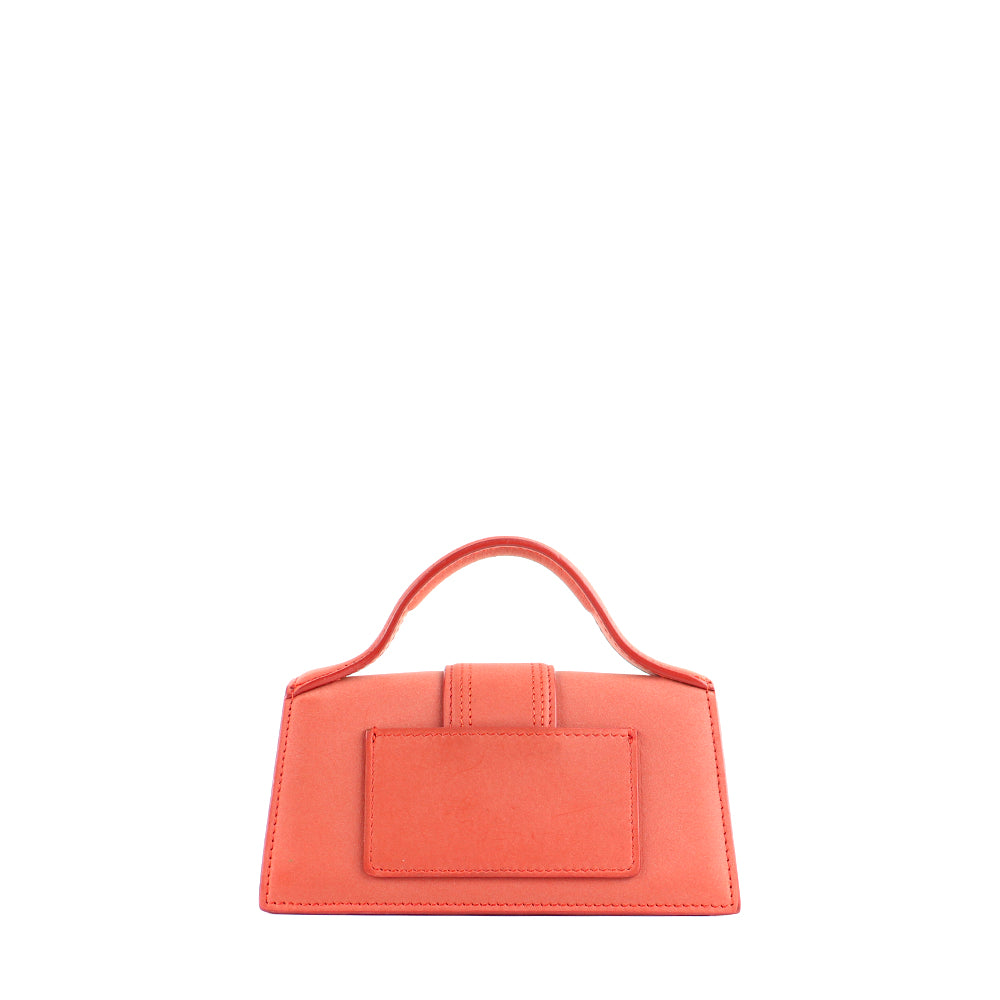 JACQUEMUS - Bambino shoulder bag in terracotta nubuck