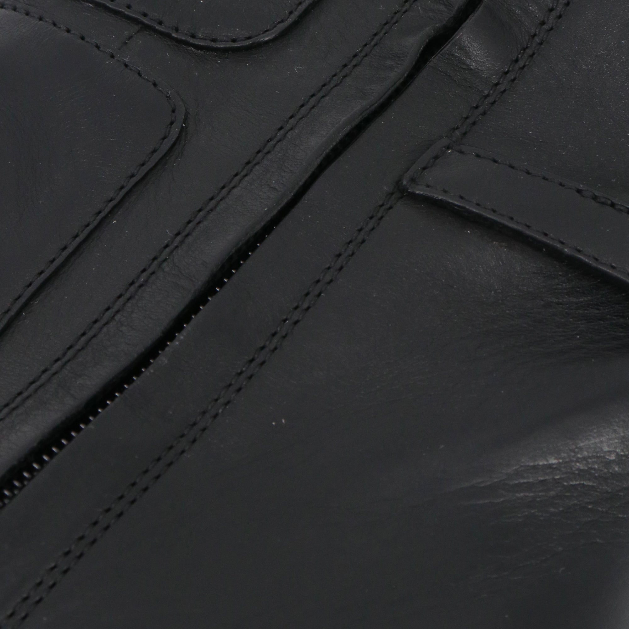 CELINE - Céline Bulky boots in black nylon and leather (T39)