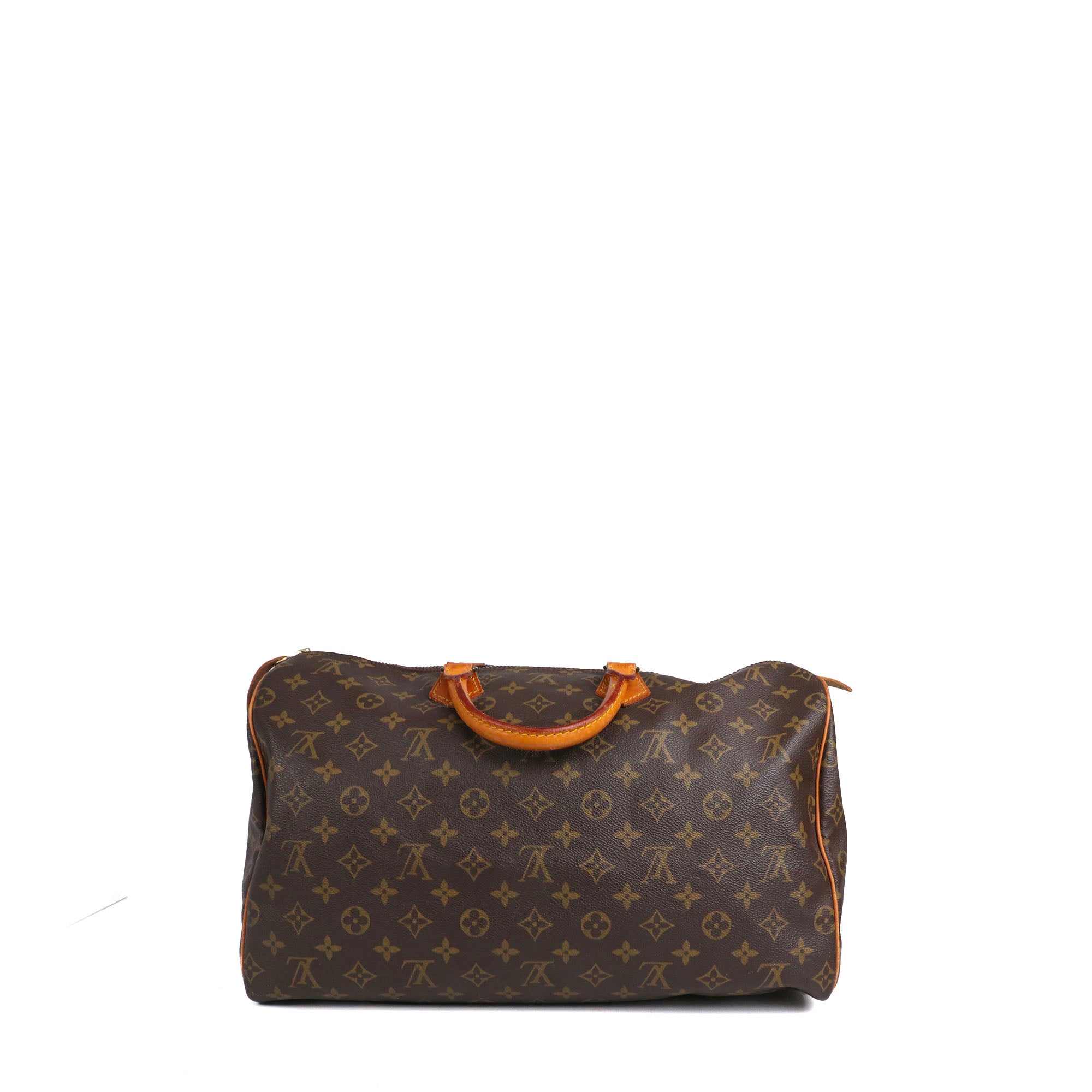 LOUIS VUITTON - Sac à main Speedy 40 Louis Vuitton en toile monogrammée vintage