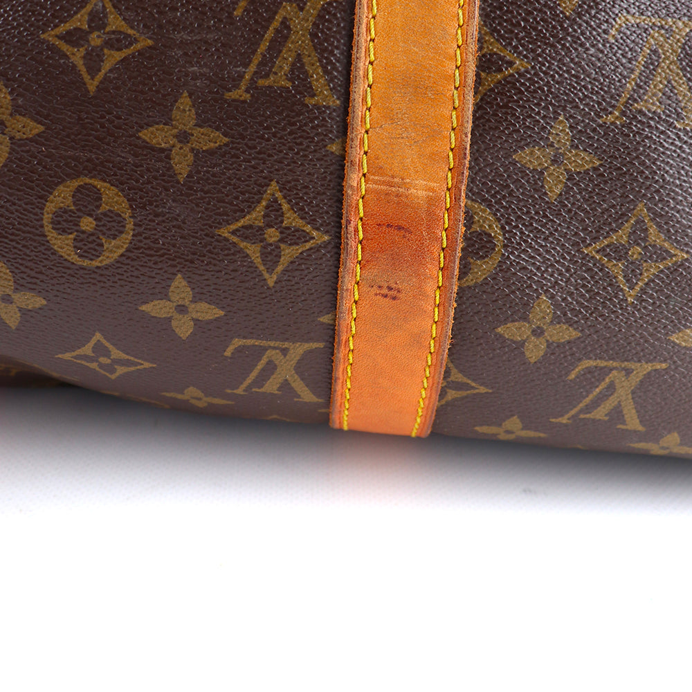LOUIS VUITTON - Sac de voyage Keepall 50 avec bandoulière vintage